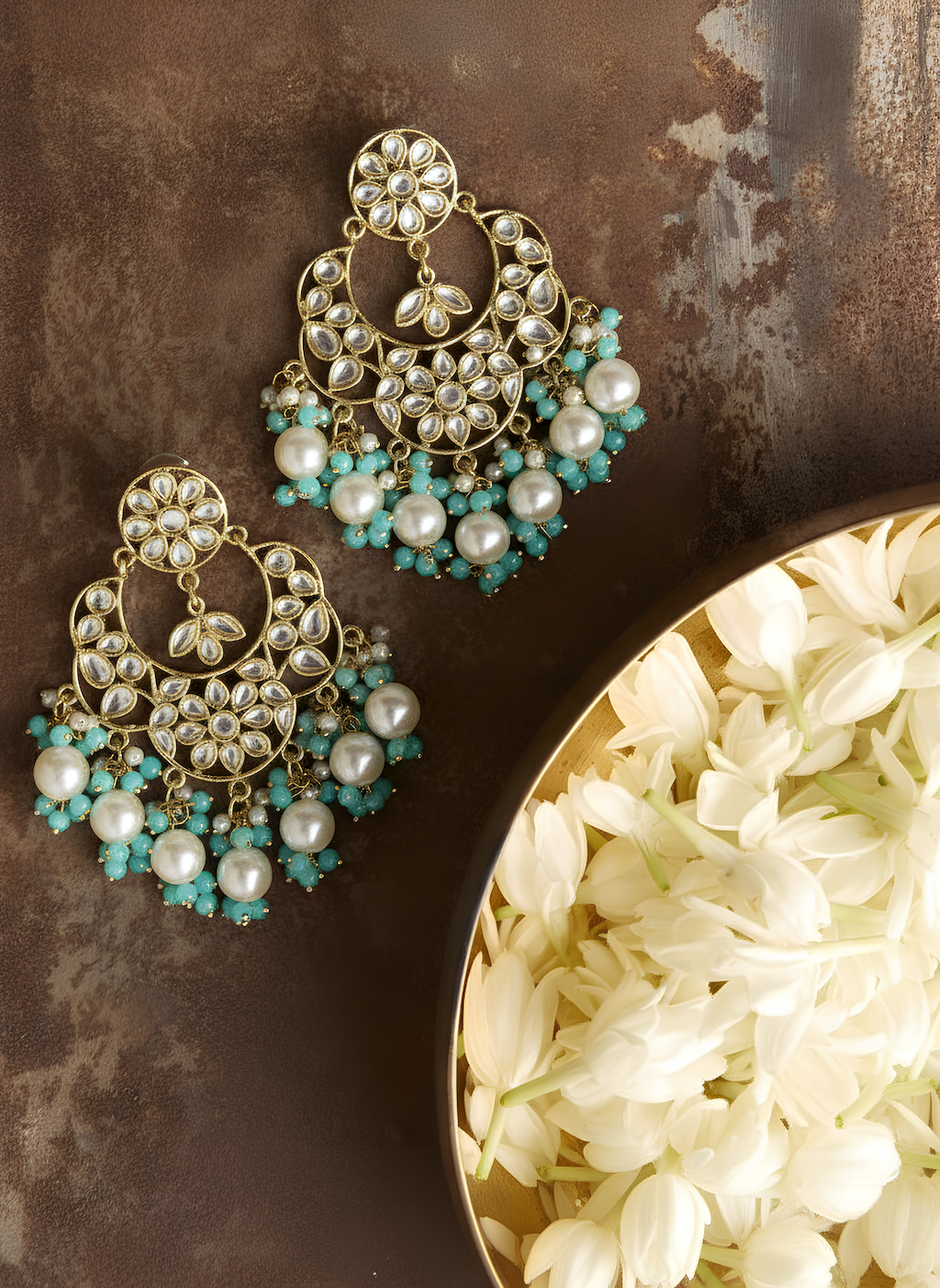 Shanaya Pearl Garden Earrings
