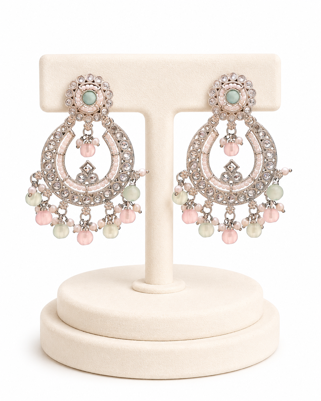 Inaya Rosé Chand Earrings - Pabeena