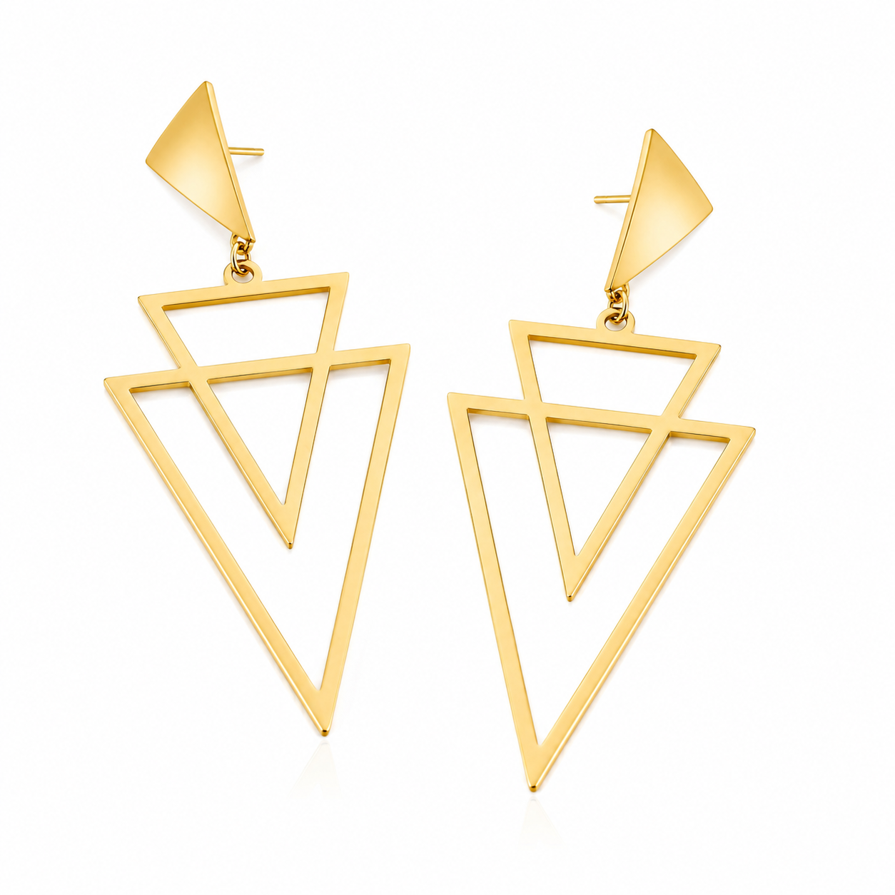 Astra Geo Drop Earrings