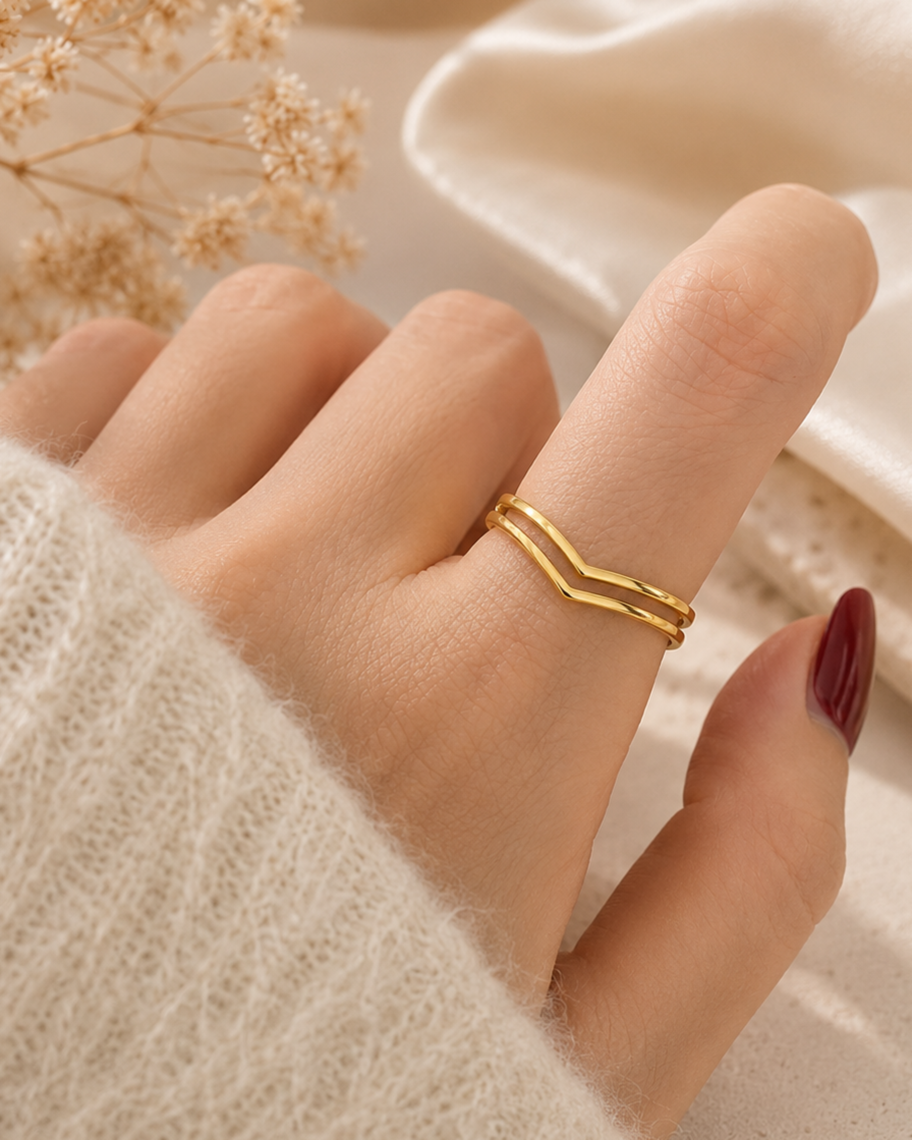 Aura Wave Ring