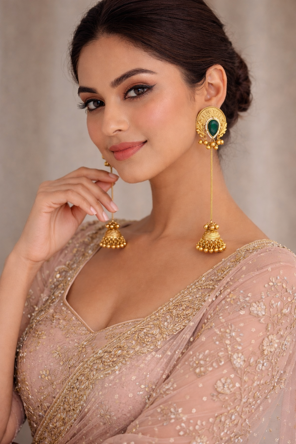 Zareen Noor Kashmiri Jhumka Earrings