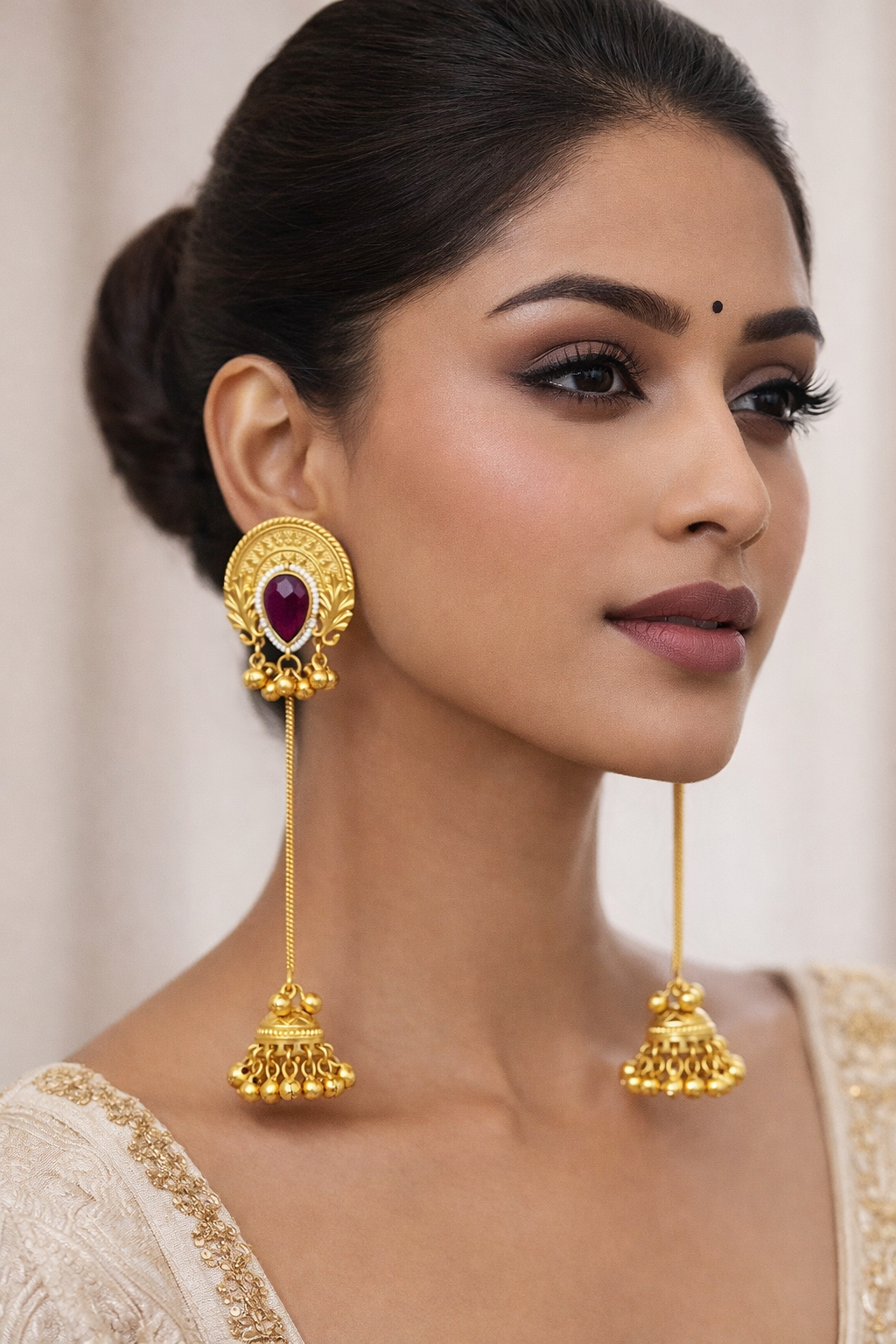 Zareen Noor Kashmiri Jhumka Earrings