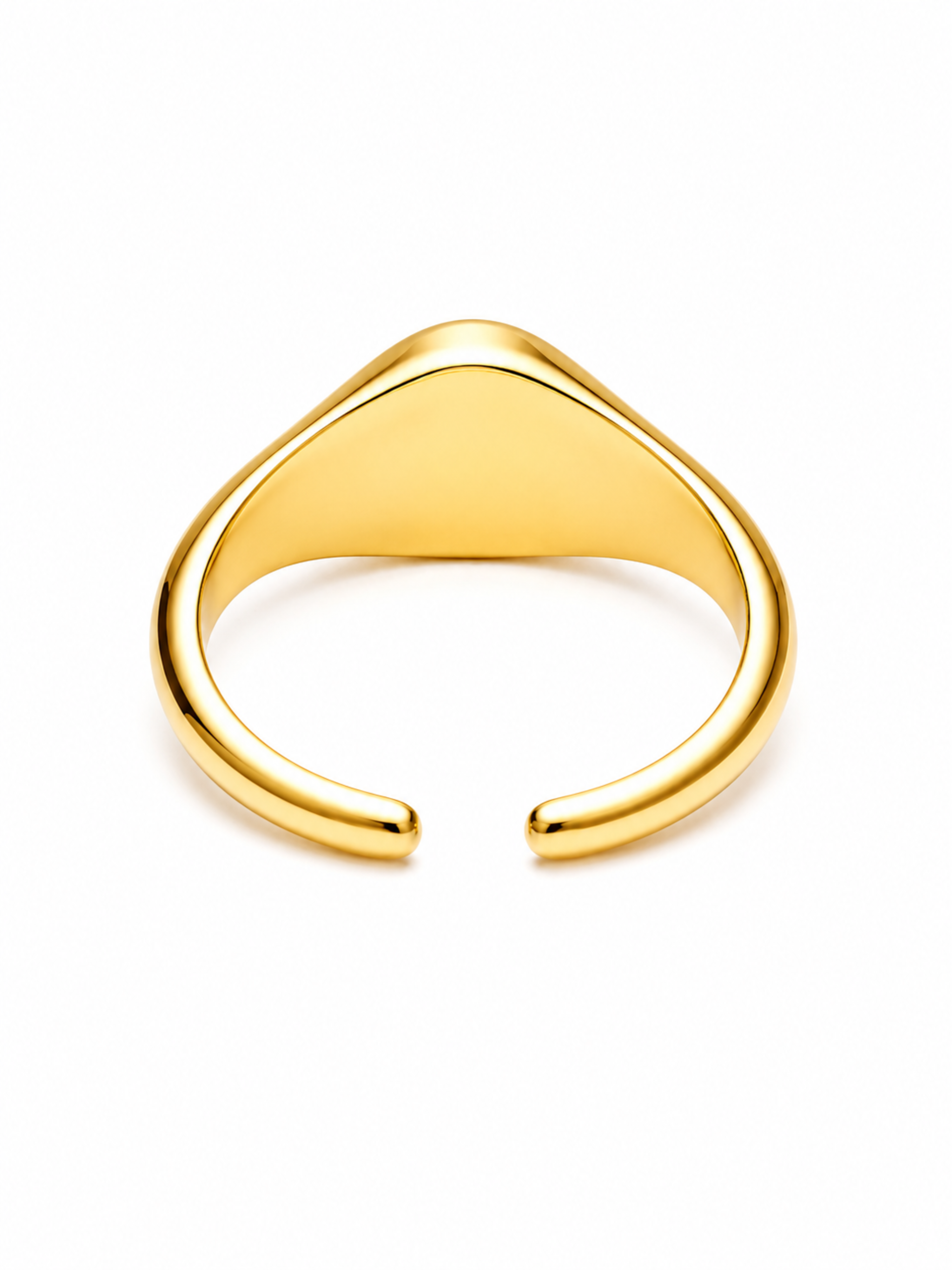 Floral Engraved Ring