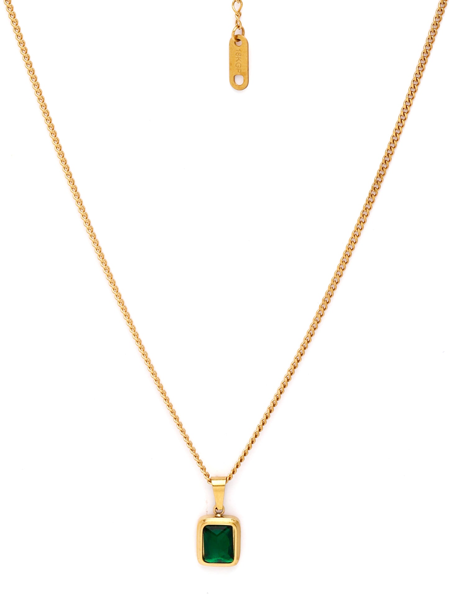 Timeless Emerald Pendant