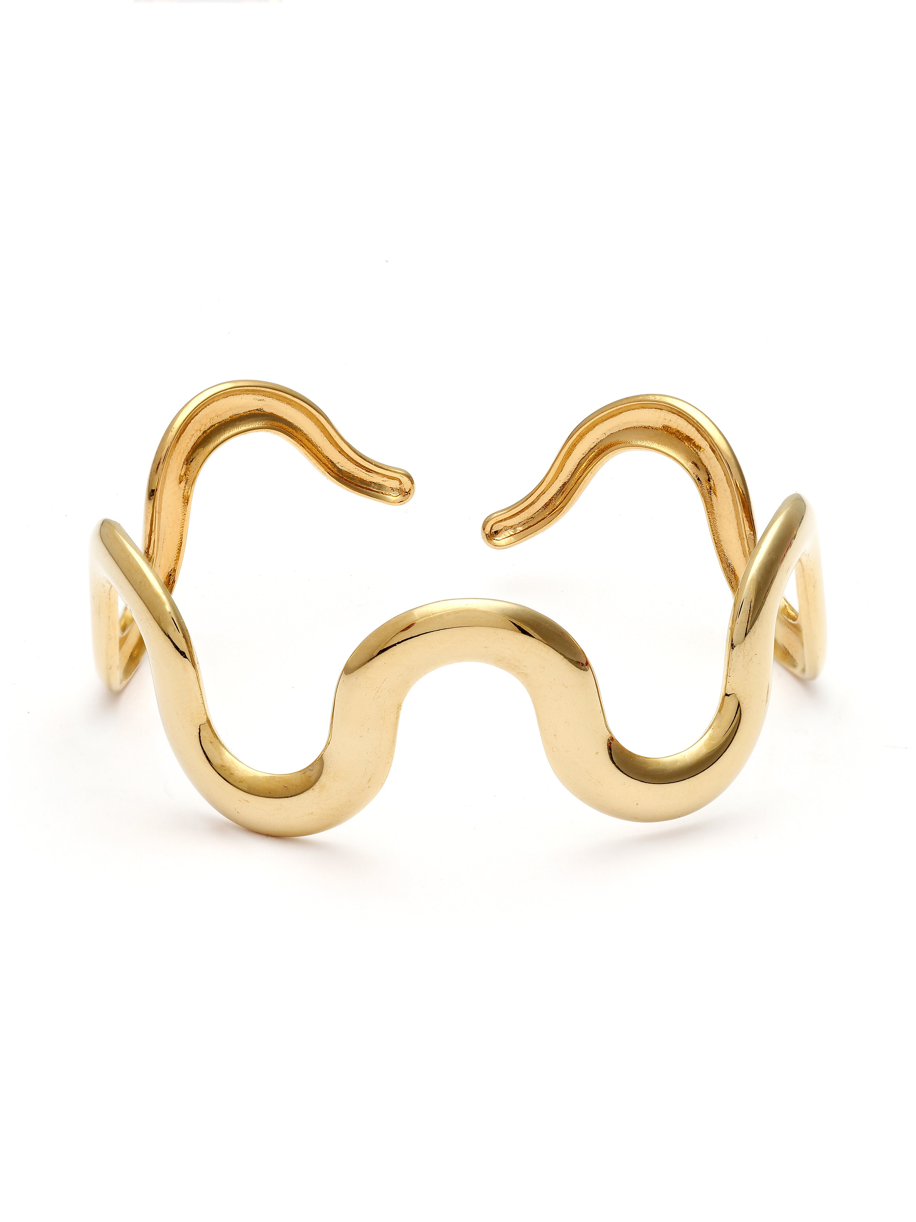Noiré Curve Gold Cuff