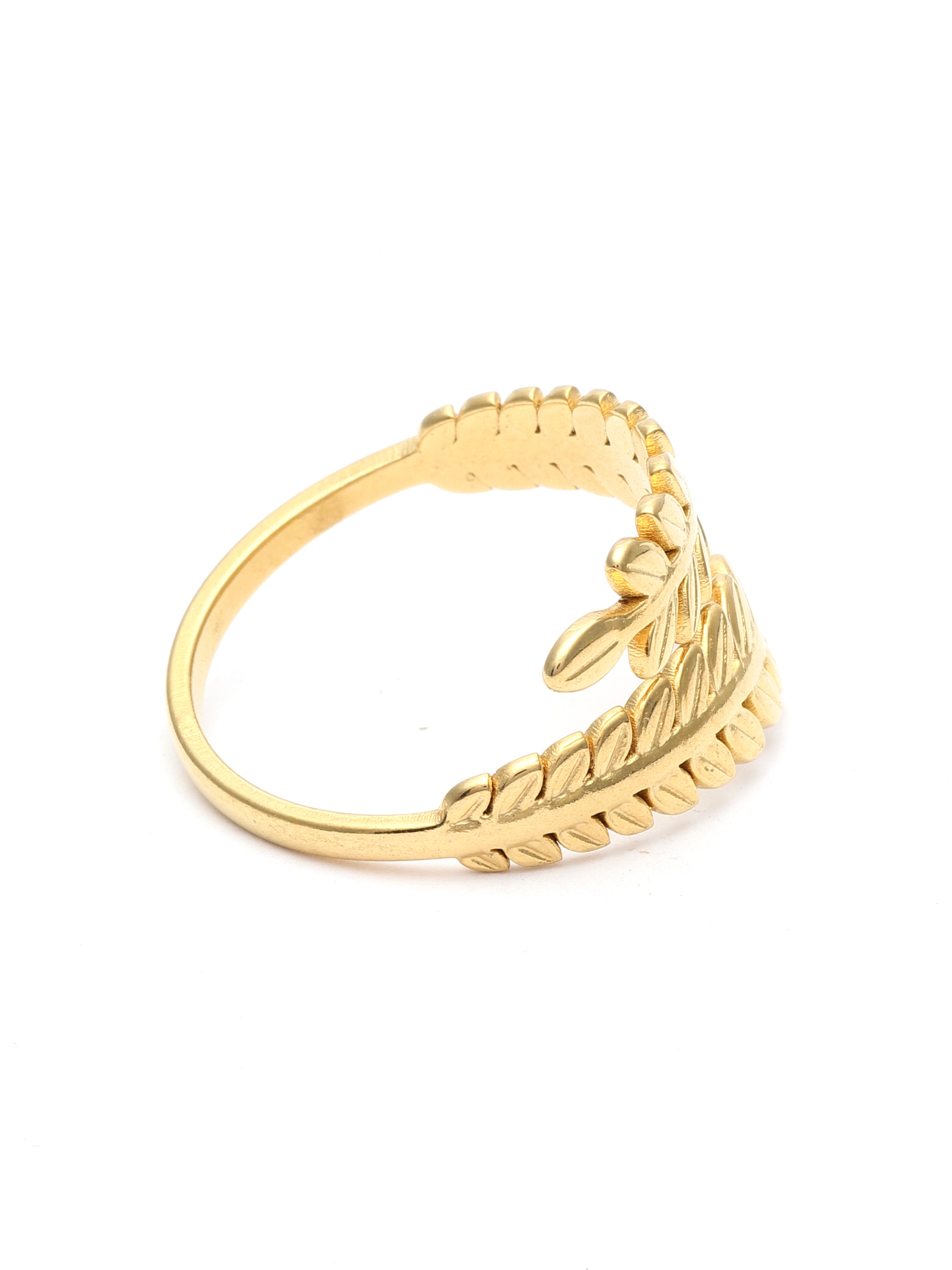 Golden Fern Ring