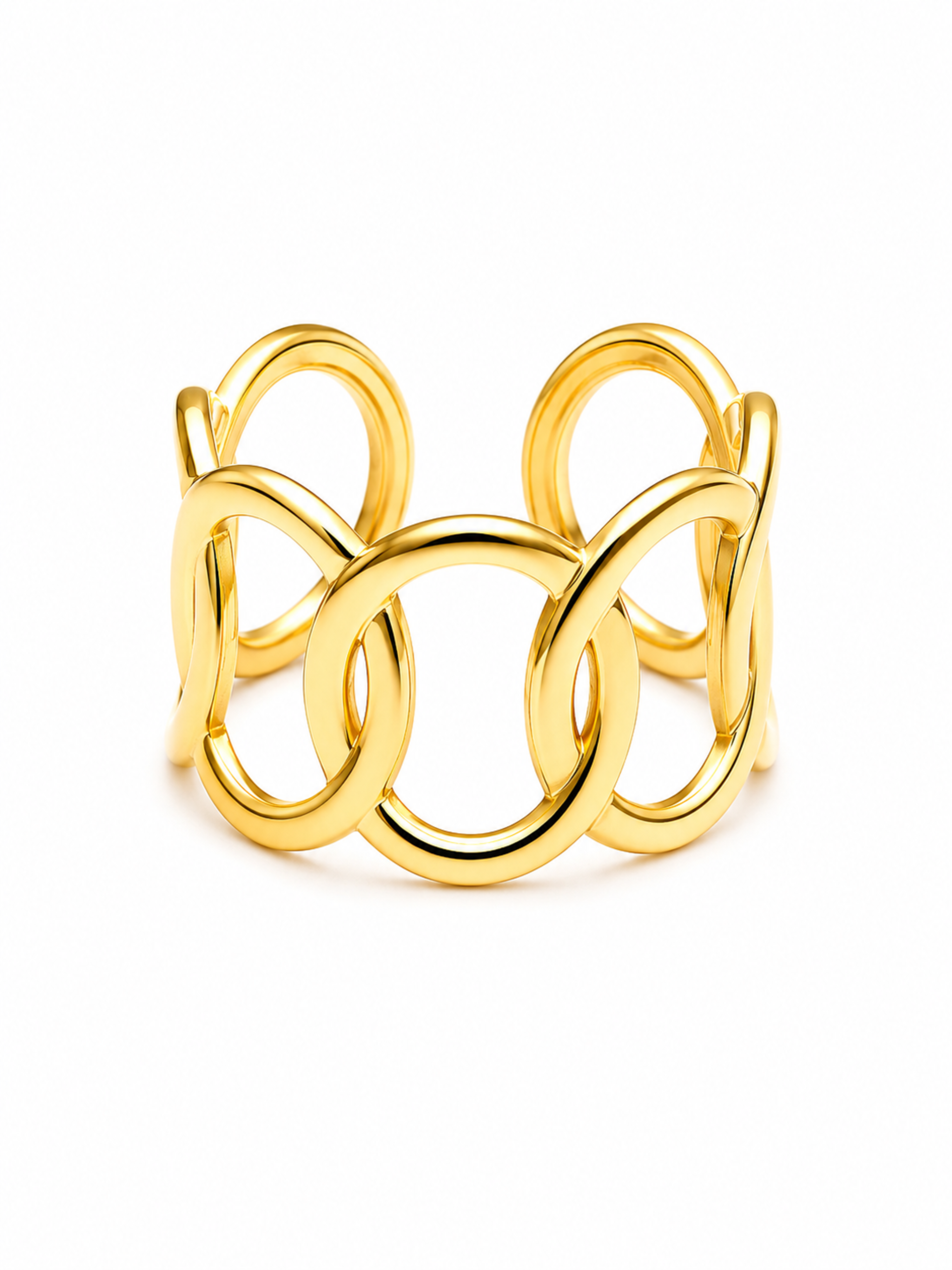 Oval Link Ring