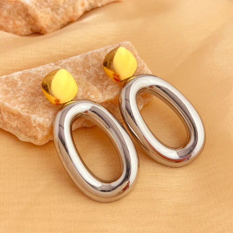 Sol & Silver Drop Earrings