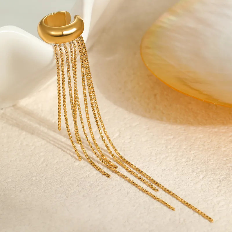 Serene Tassel Earcuff