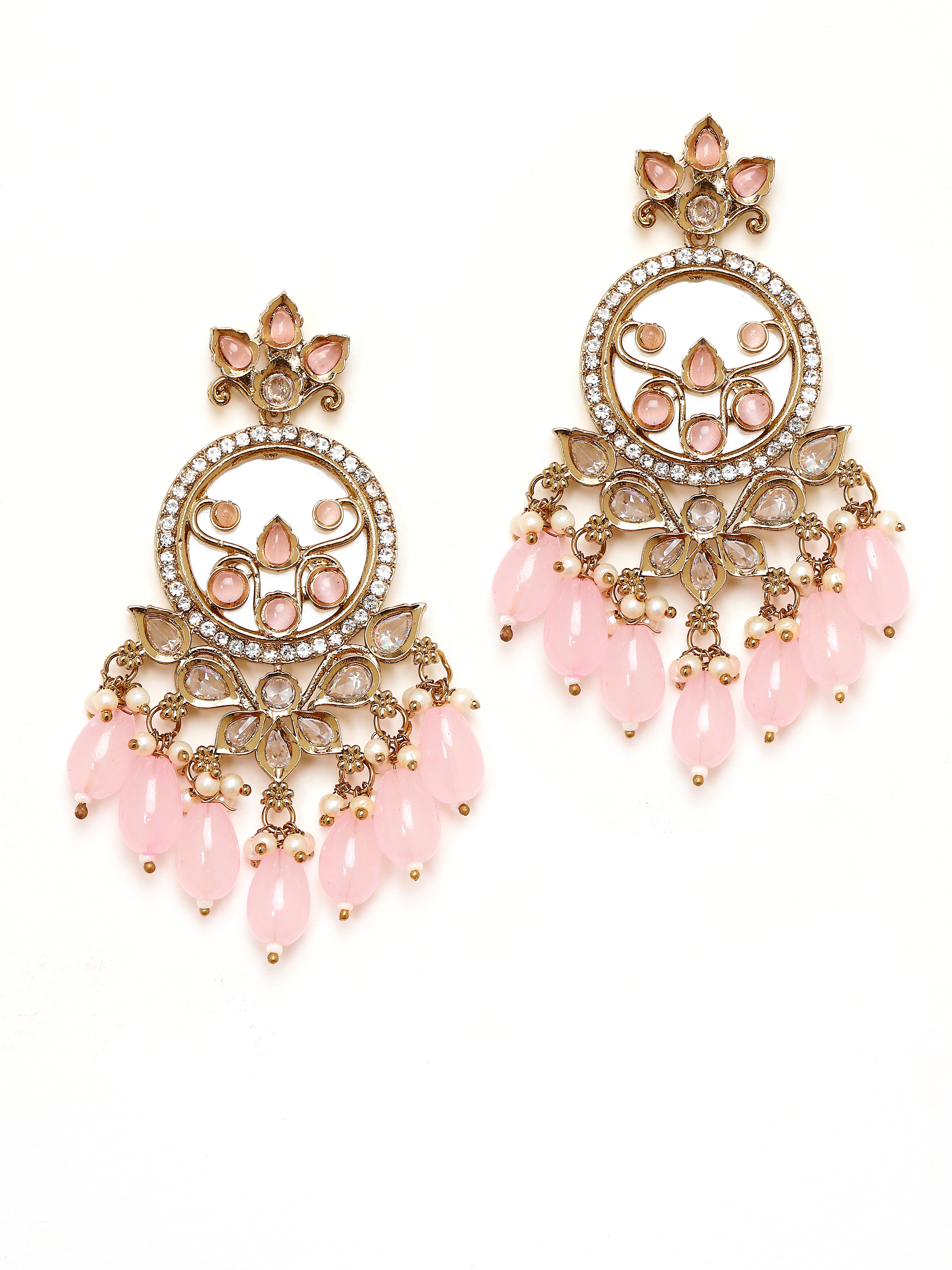 Pink Aura Royale Earrings