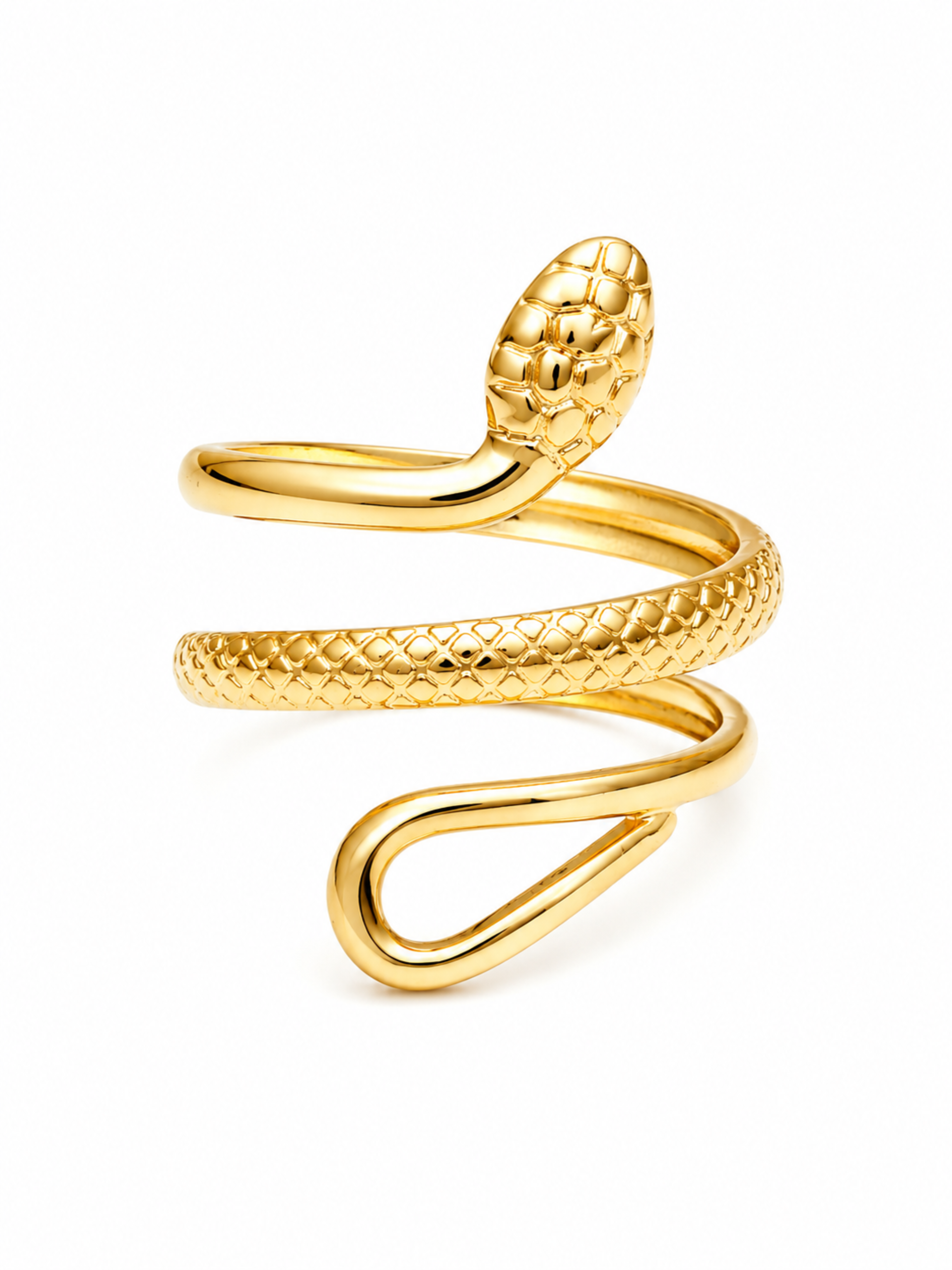 Serpent Coil Ring
