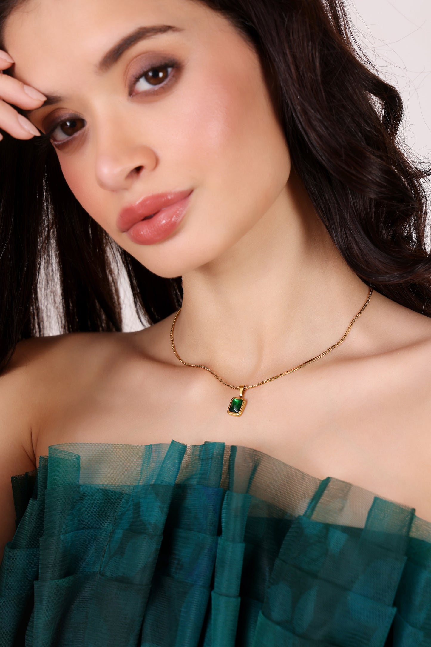 Timeless Emerald Pendant
