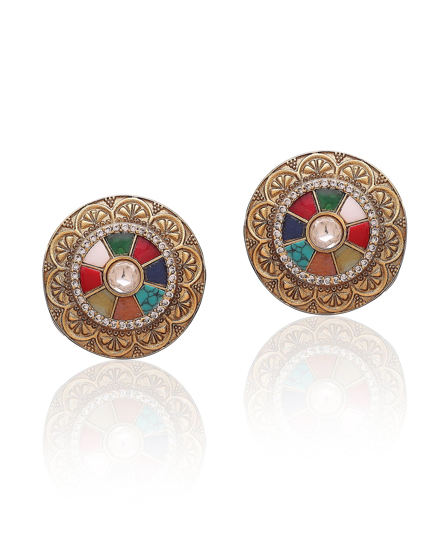 Navika Chakra Studs