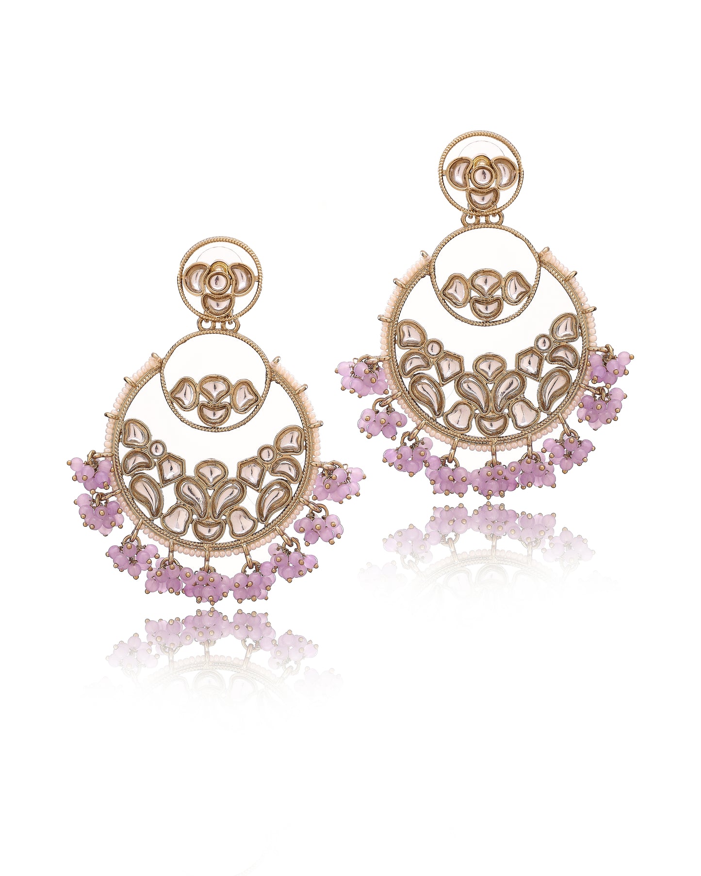 Inara Lilac Crescent Drops