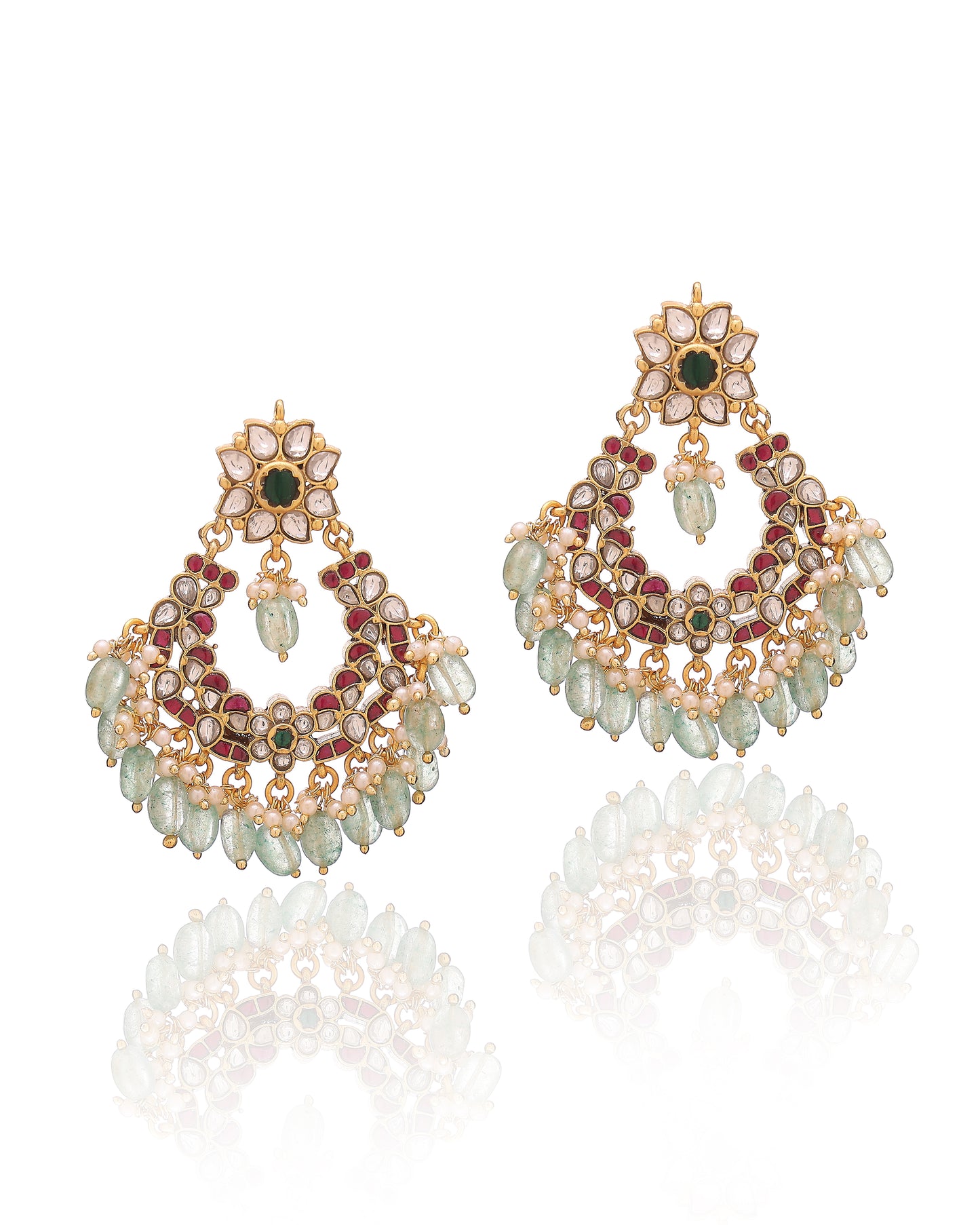 Zahra Dewdrop Chandbalis