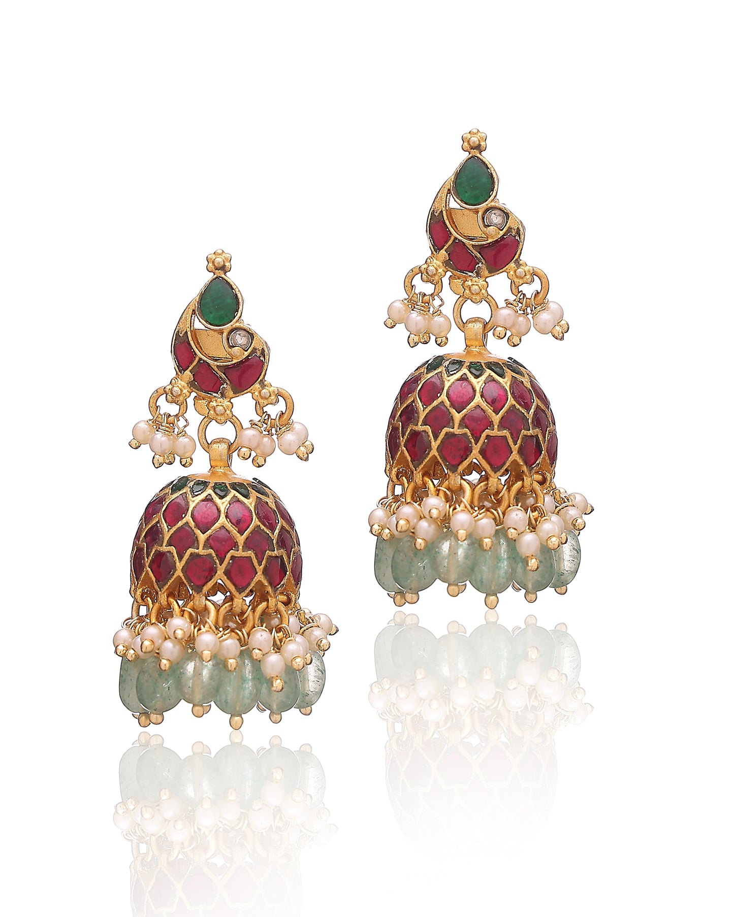 Noor Meena Jhumkas
