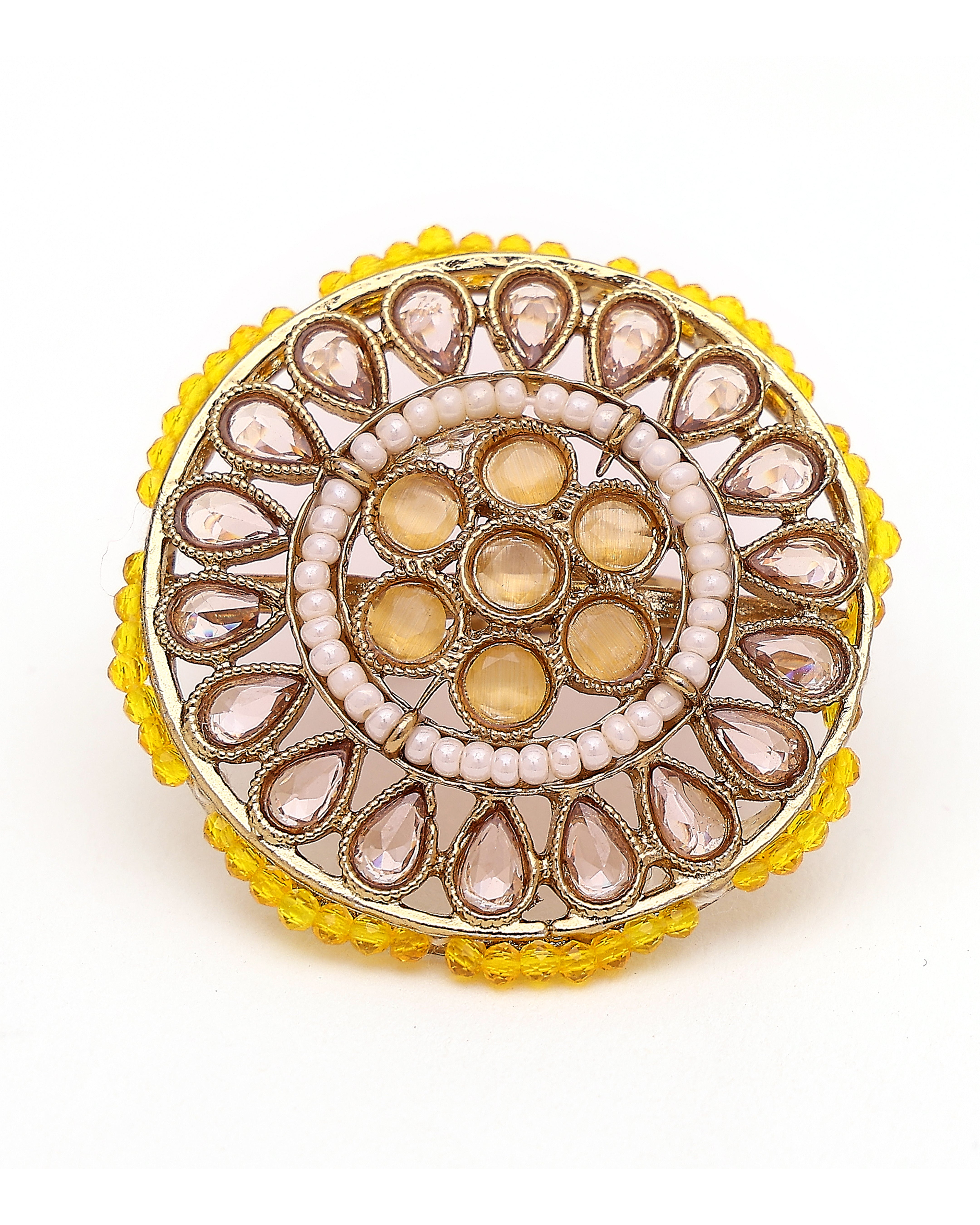 Zeenat Sunburst Ring