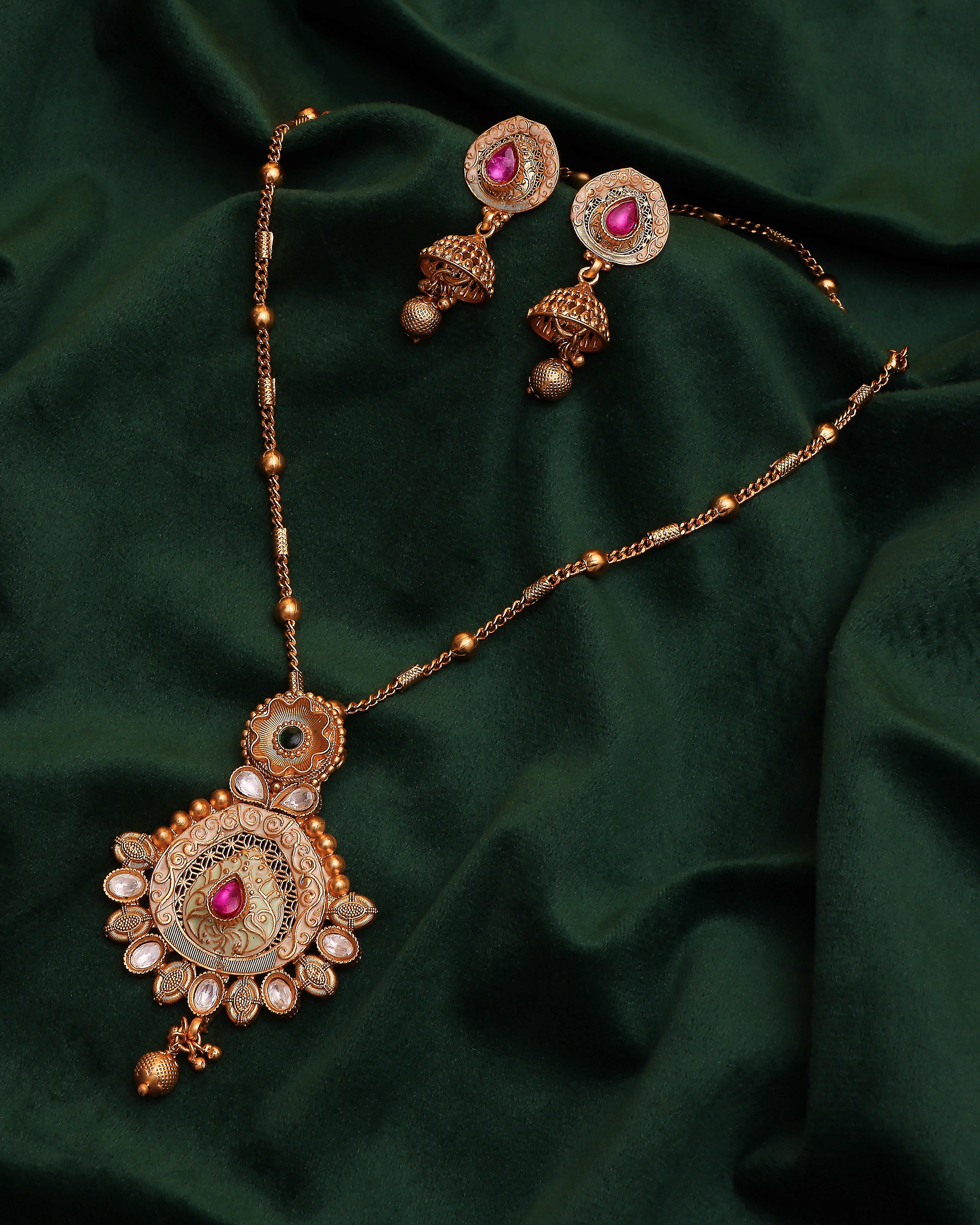 Antique Bloom Nakshi Heritage Set