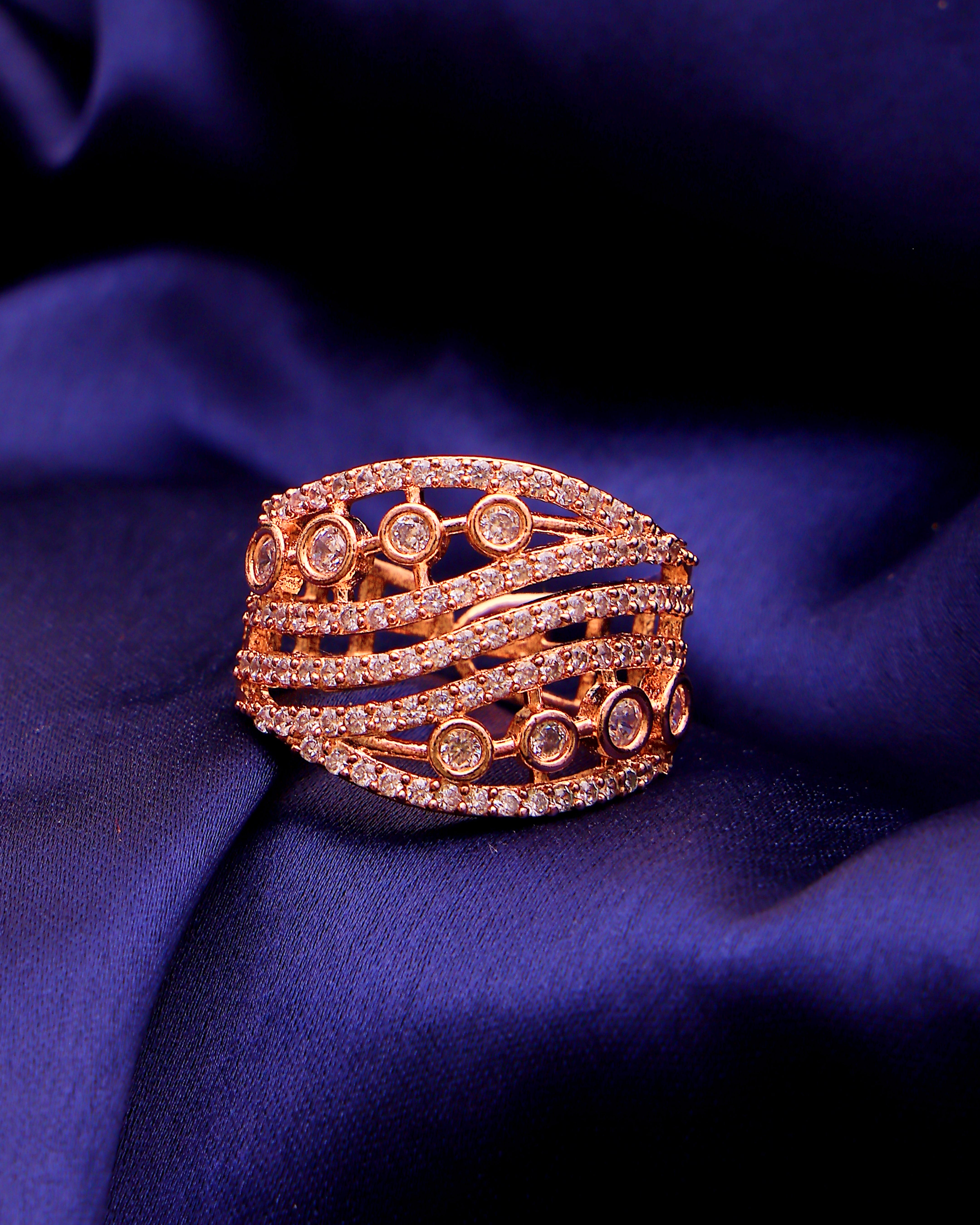 Aurielle Rose Band Ring