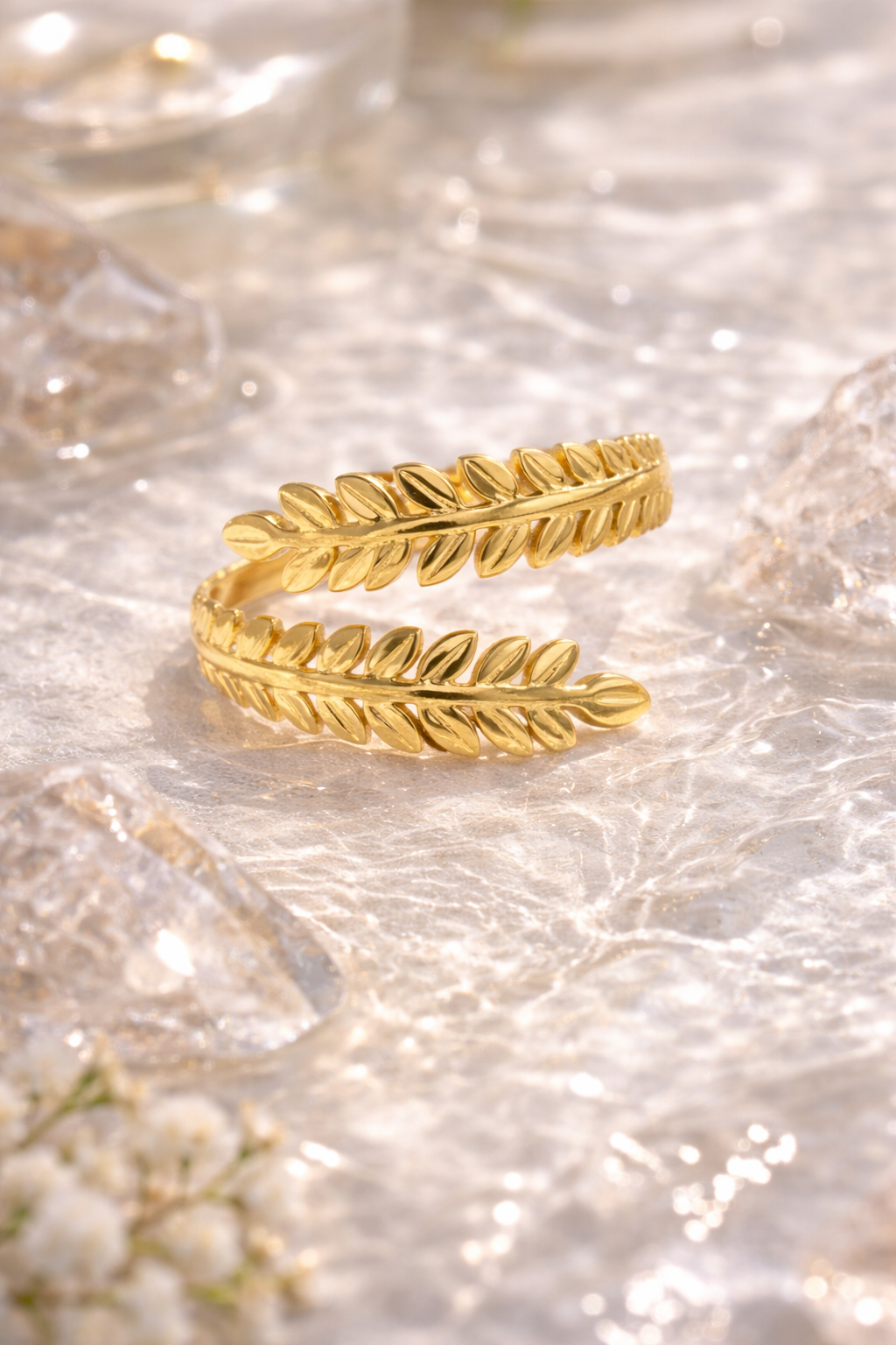 Golden Fern Ring