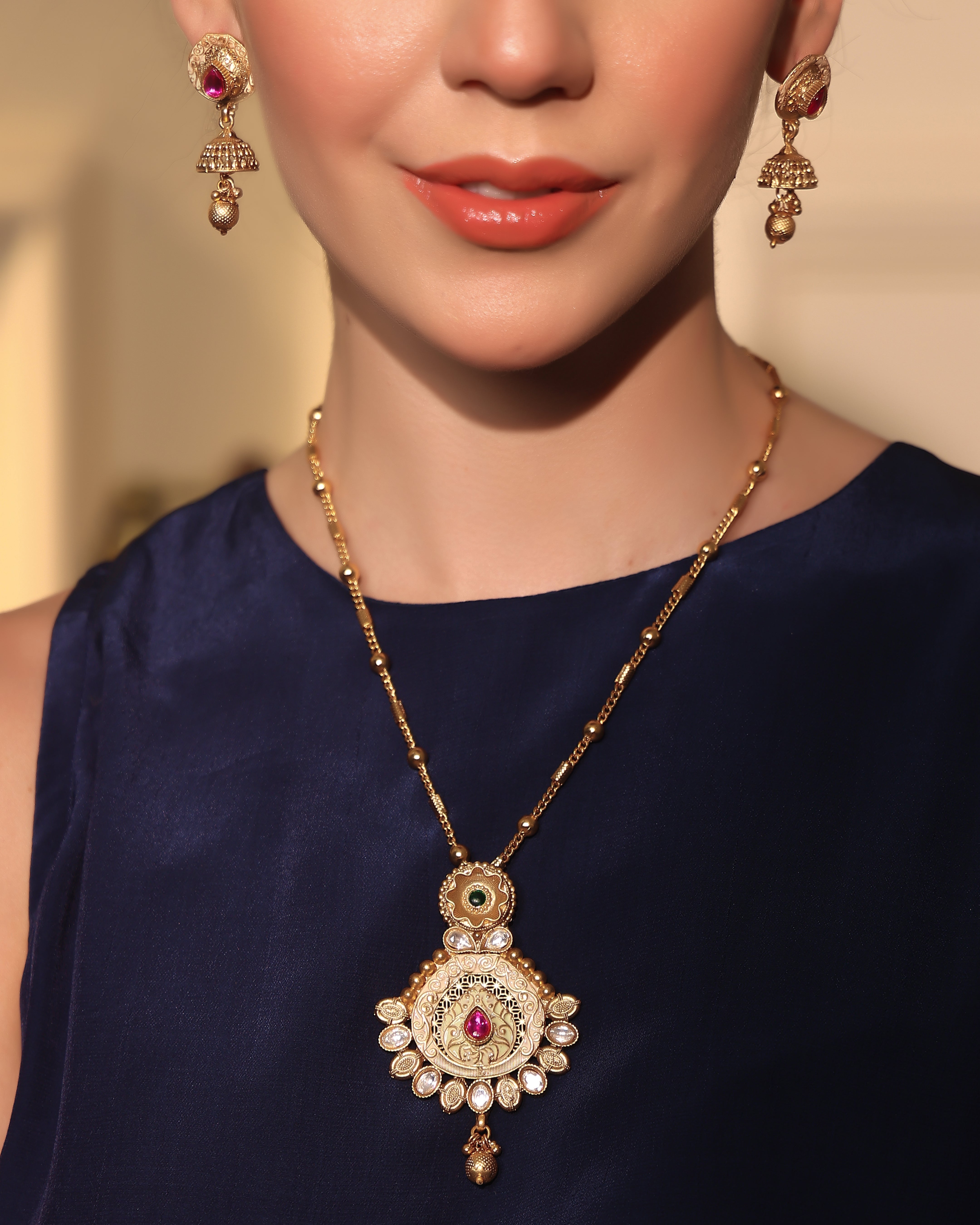 Antique Bloom Nakshi Heritage Set