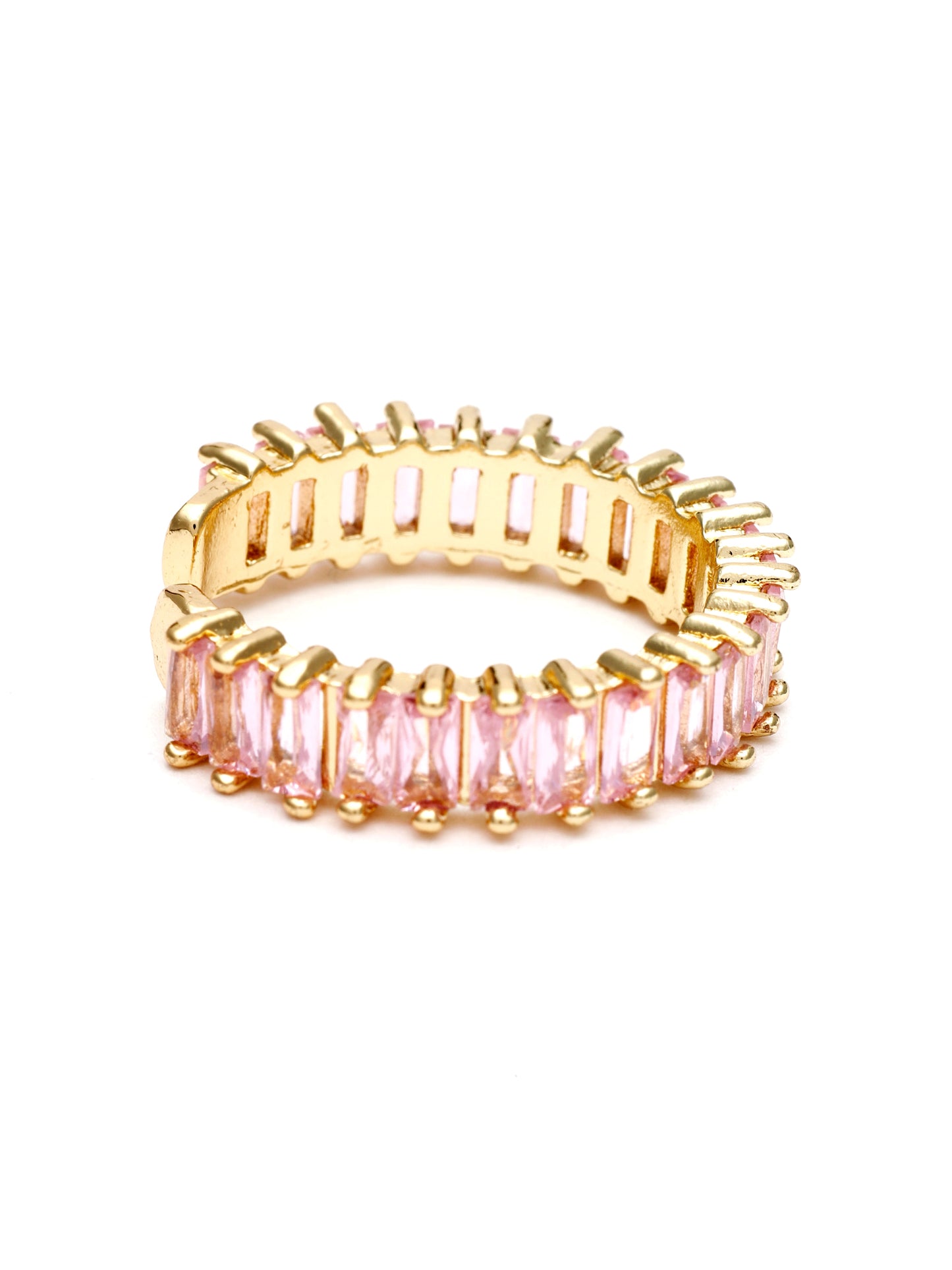 Blush Baguette Ring - Image 2