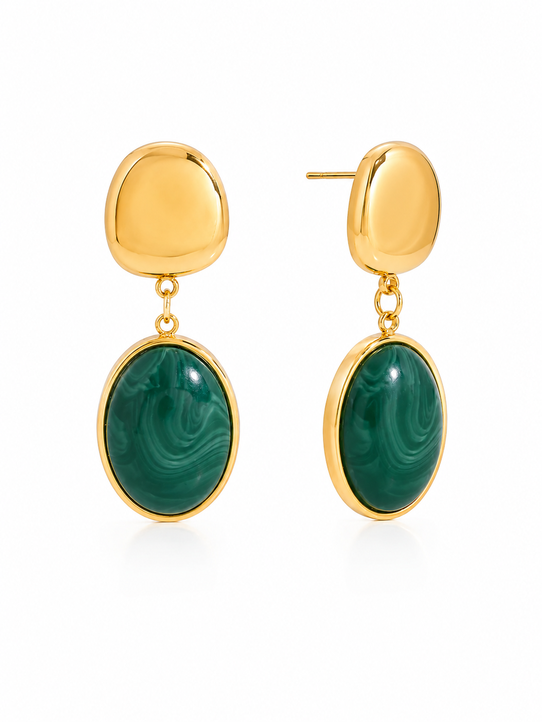 Verde Luxe Drop Earrings