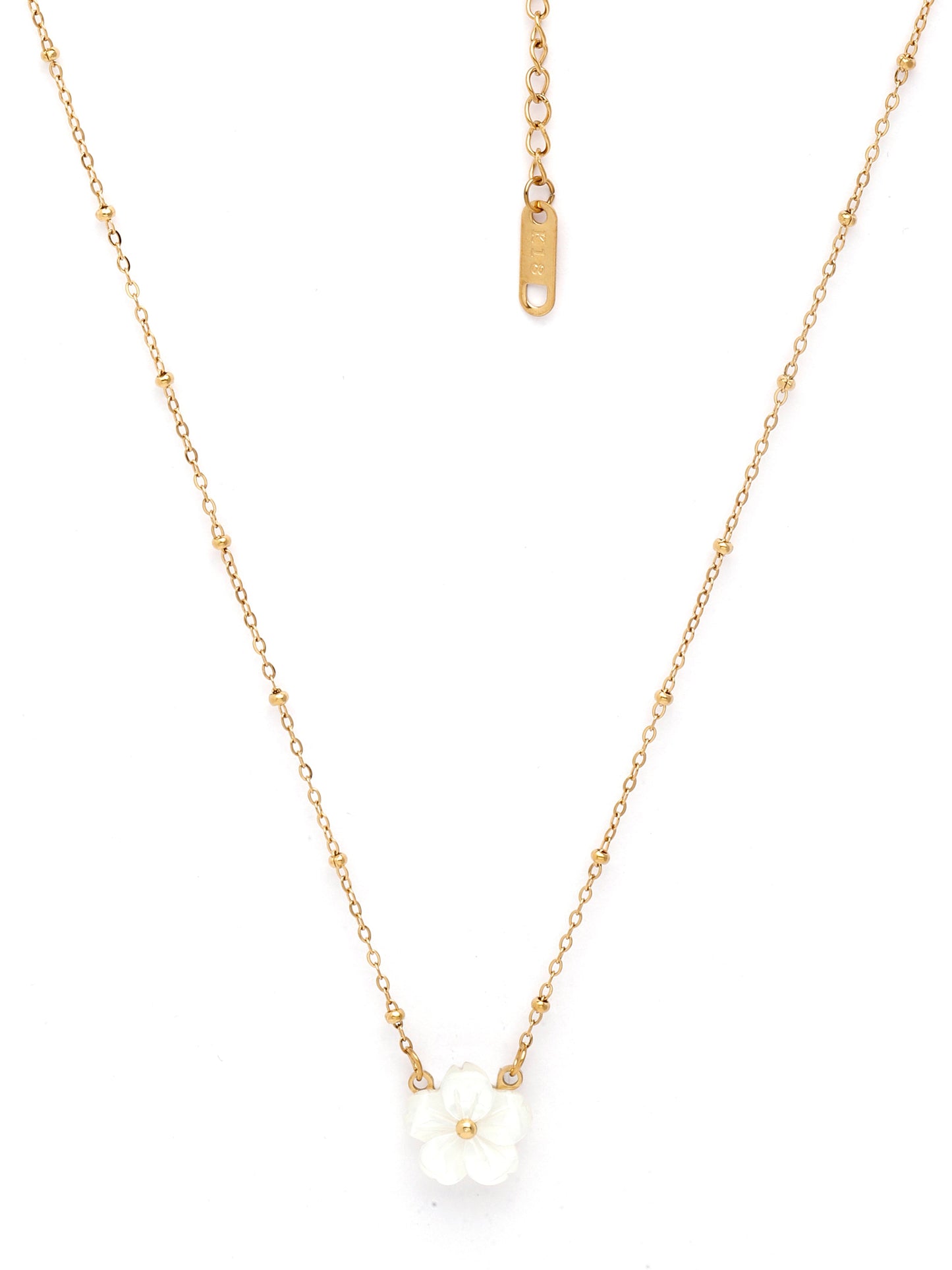 Floral Charm Necklace