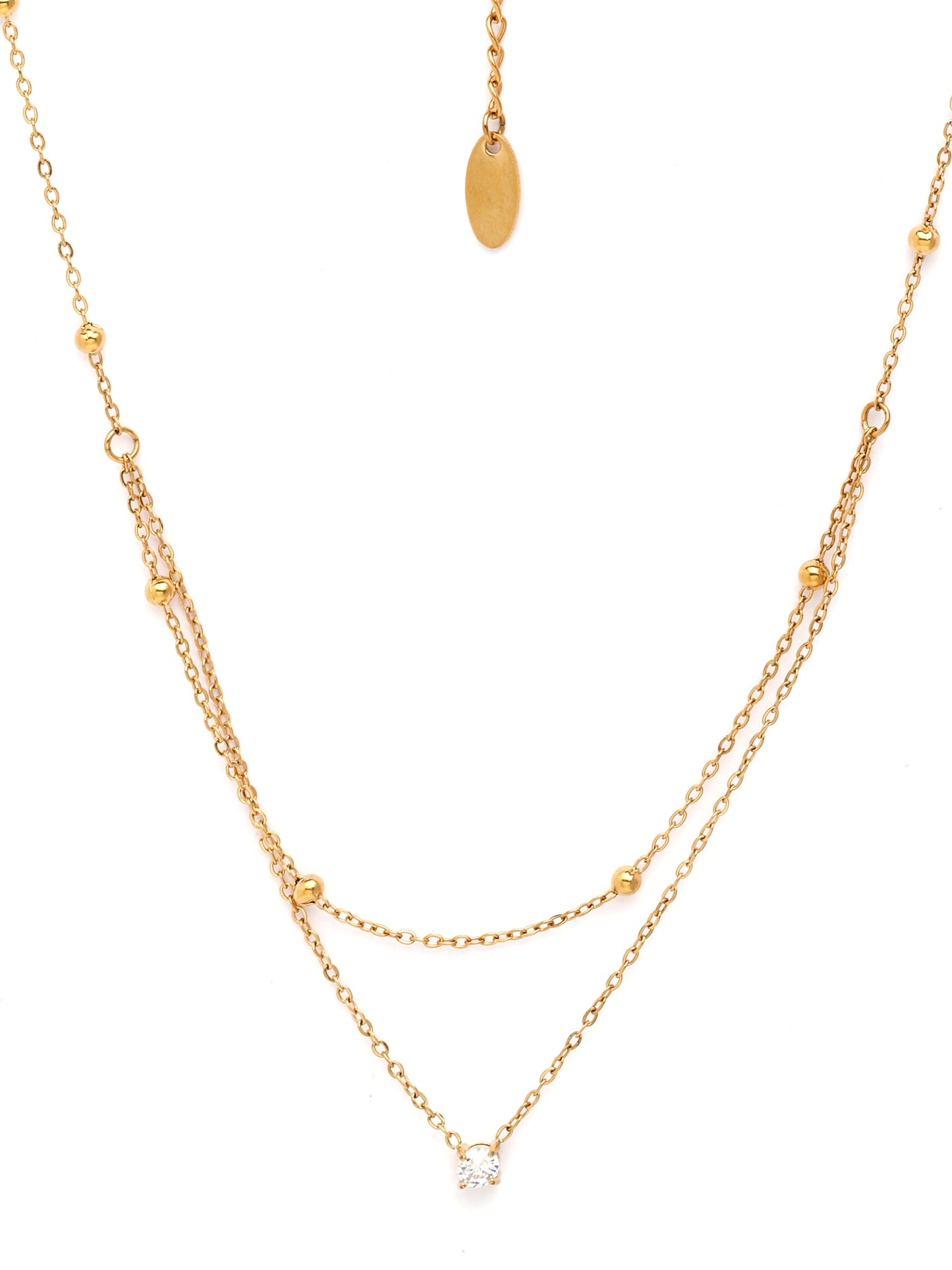 Glint Layered Necklace