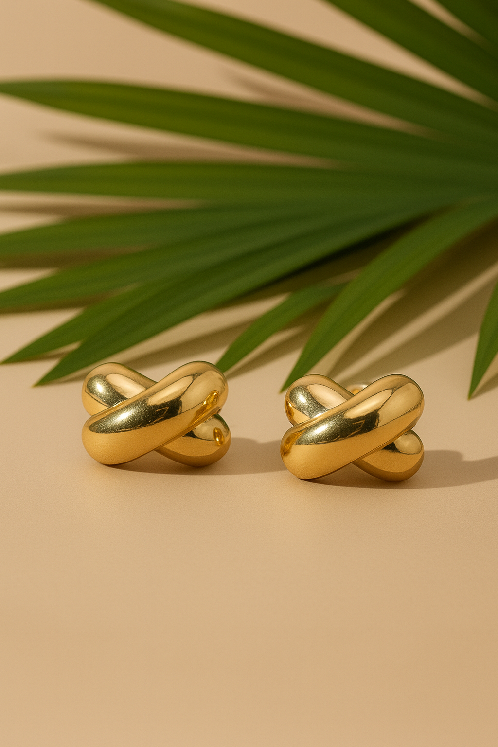 Monotone Cross Studs - Image 4