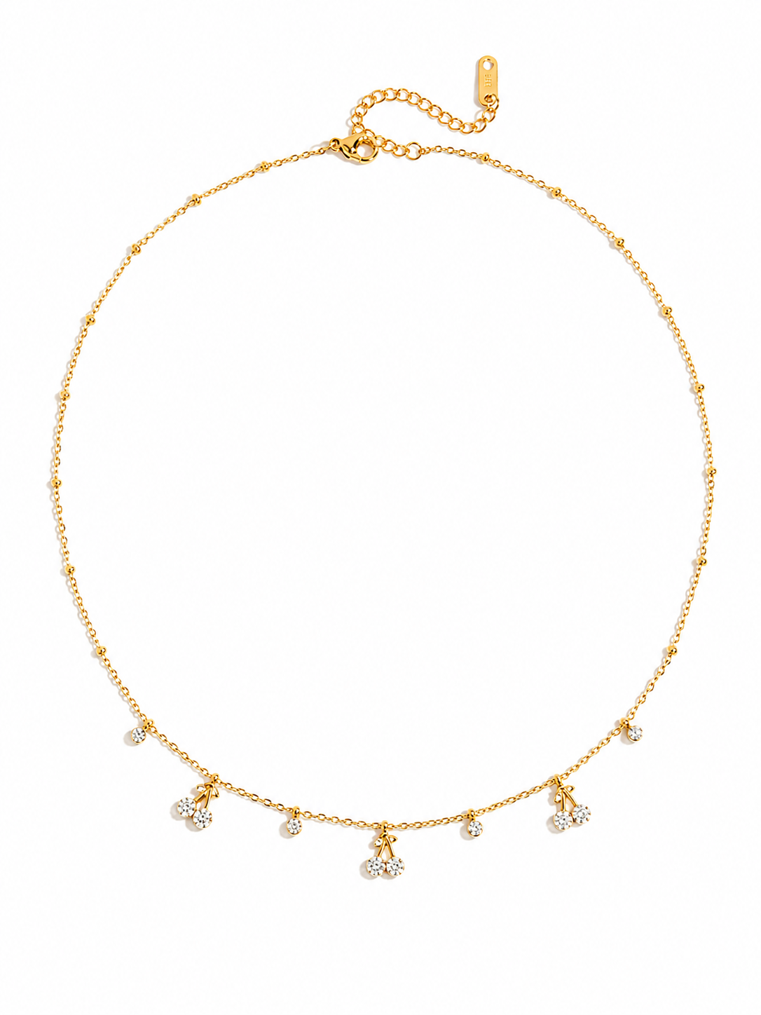 Cherry Blossom Charm Necklace