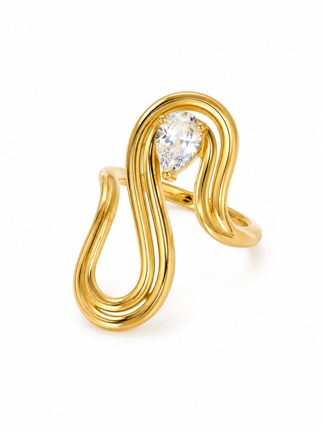 Elara Sculpt Ring