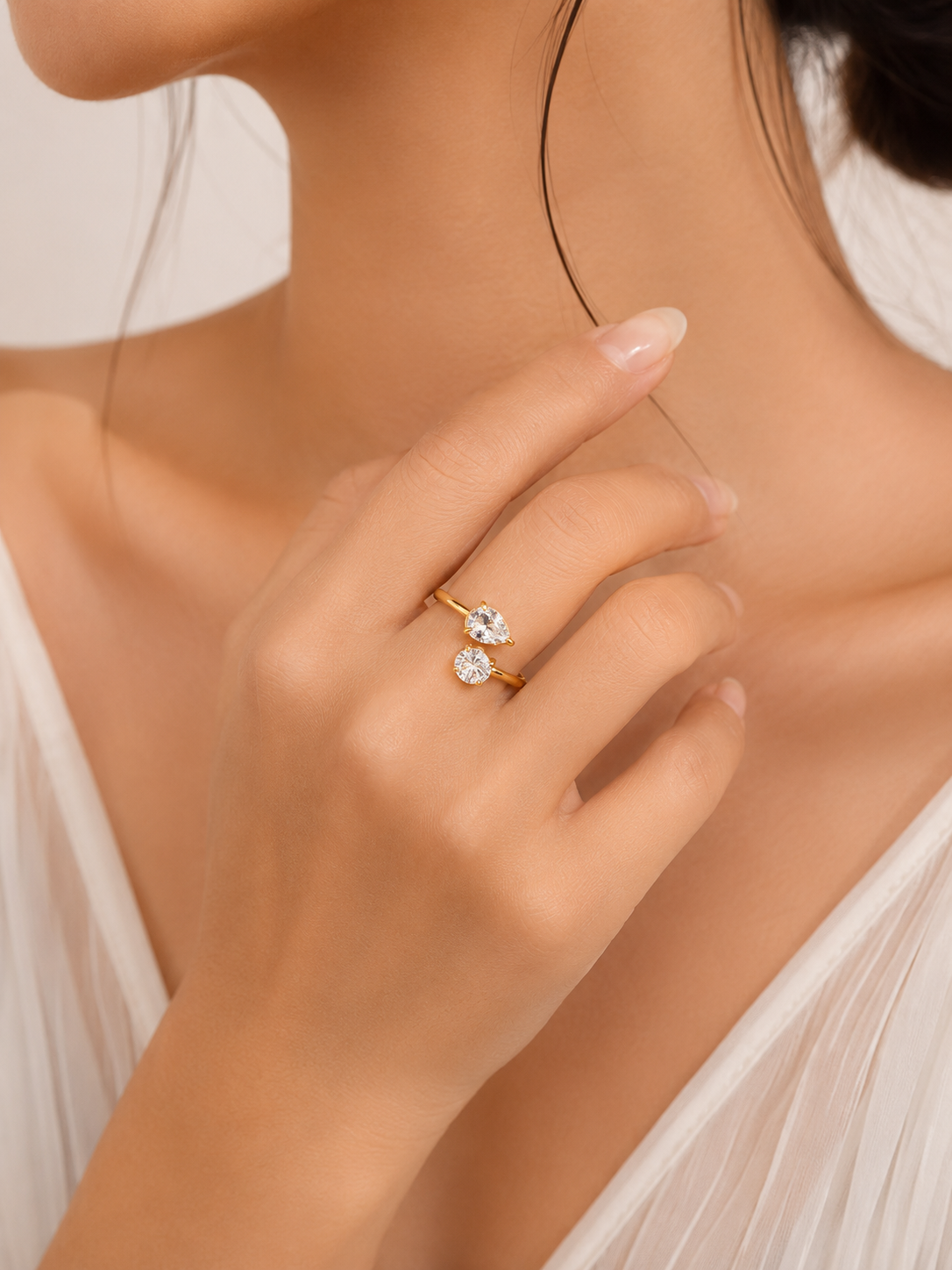 Aurora Duet Ring