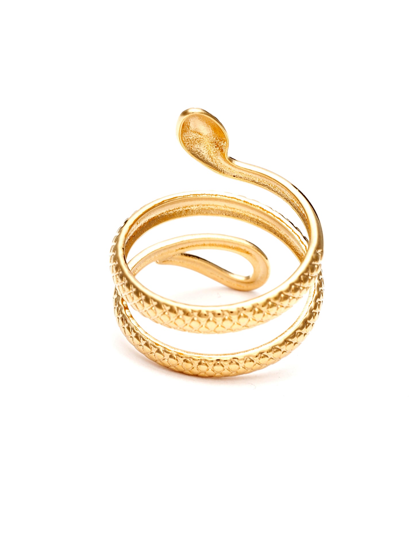 Serpent Coil Ring