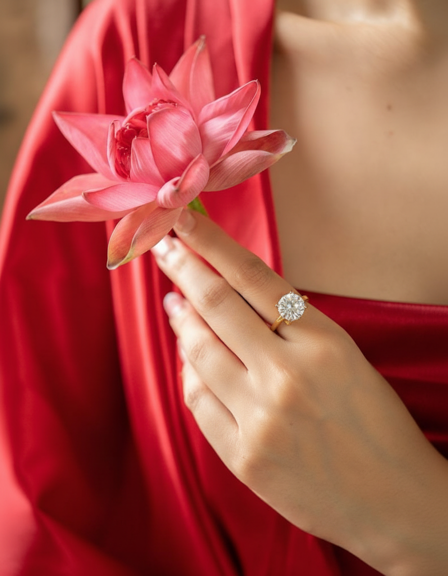 Aurya Moissanite Solitaire