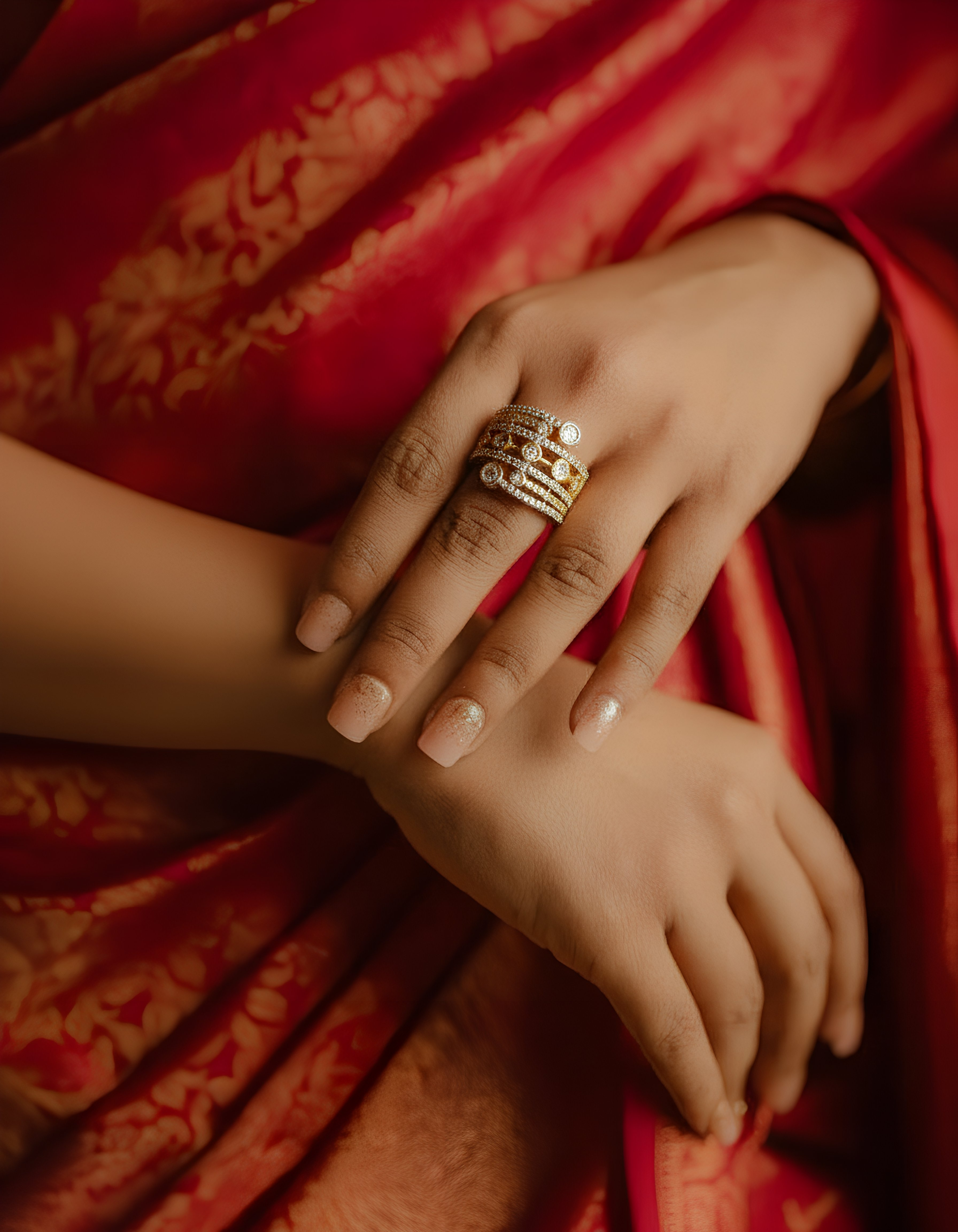 Liora Gold Statement Ring