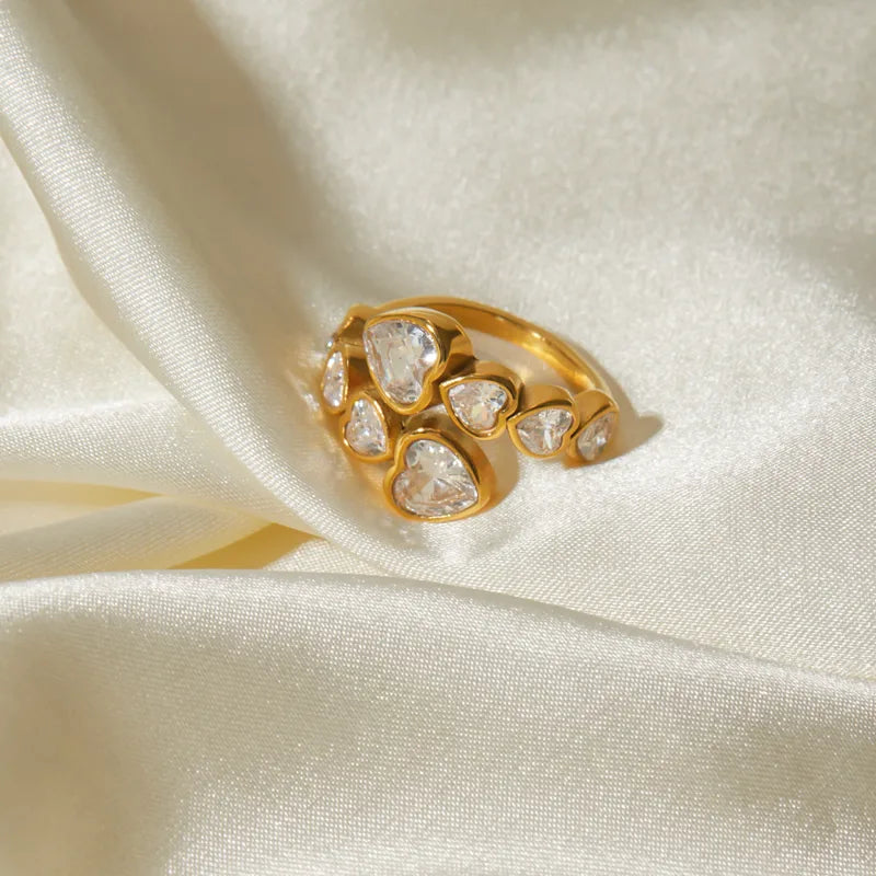 Celesta Heart Ring