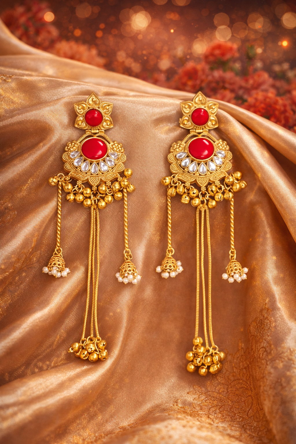 Rivaah Noor Tassel Earrings