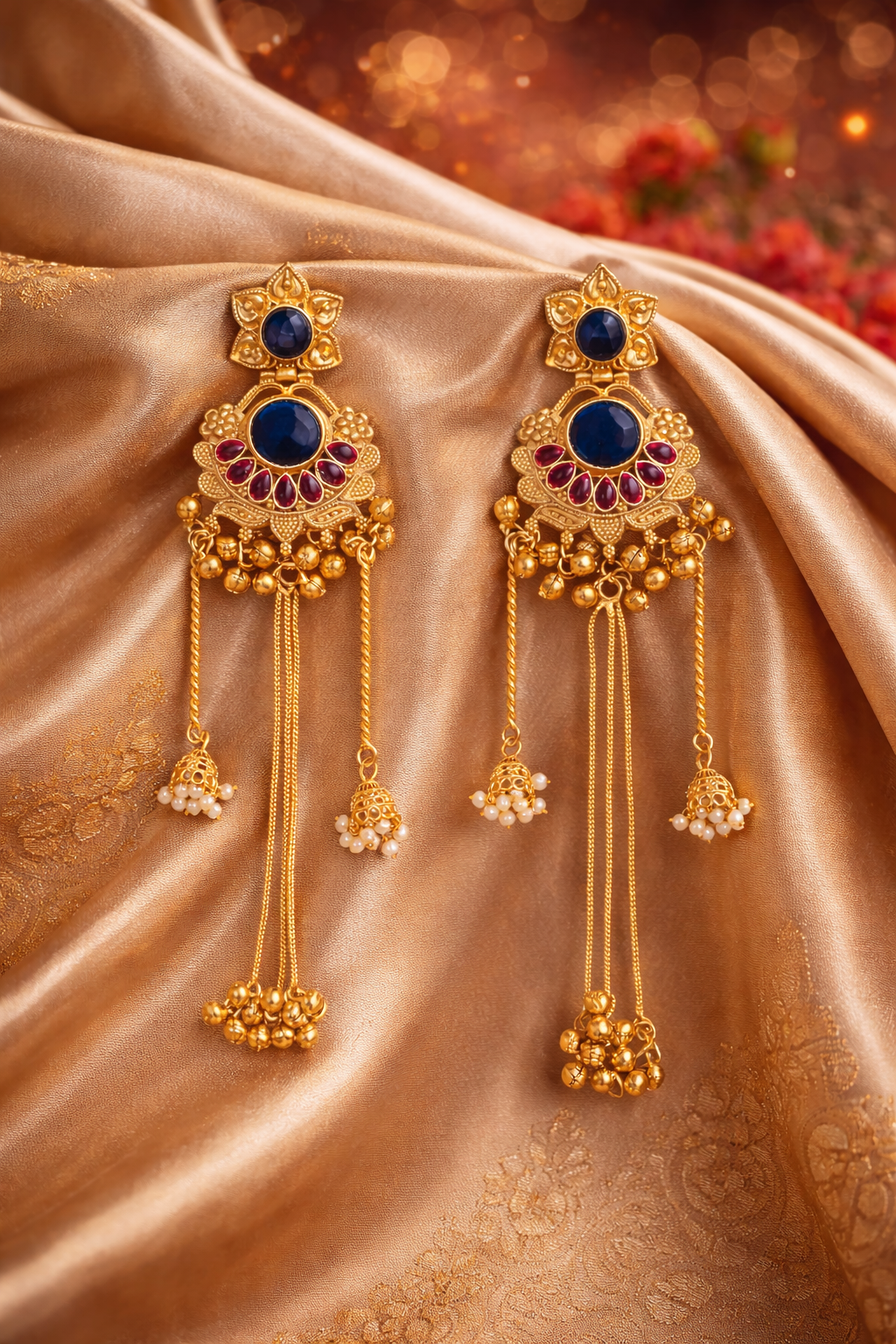 Rivaah Noor Tassel Earrings