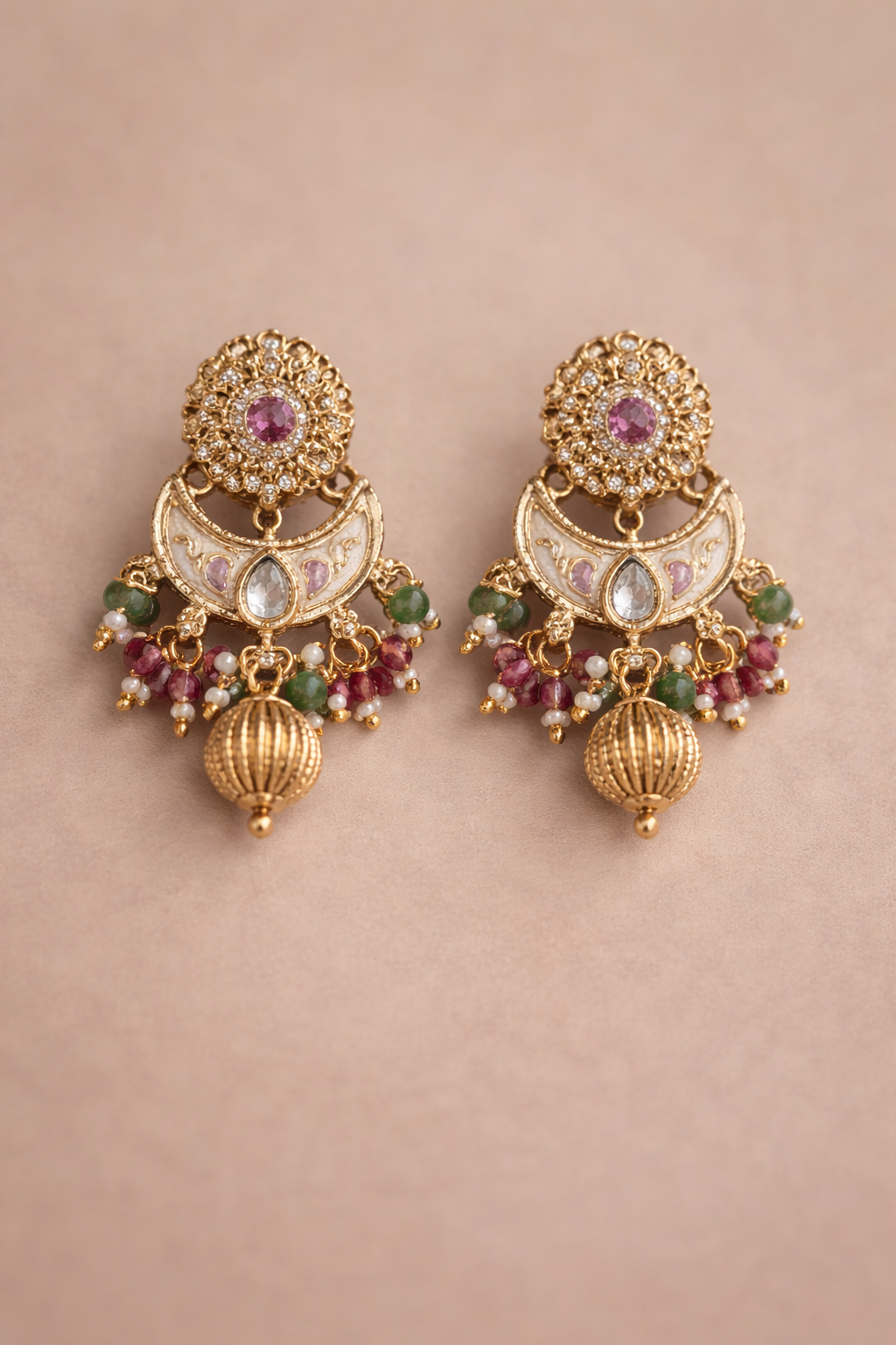 Noor Jahan Pearl Kundan Choker Set