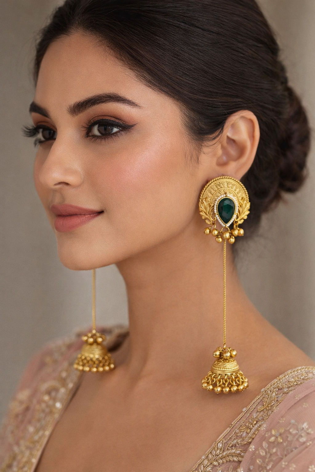 Zareen Noor Kashmiri Jhumka Earrings