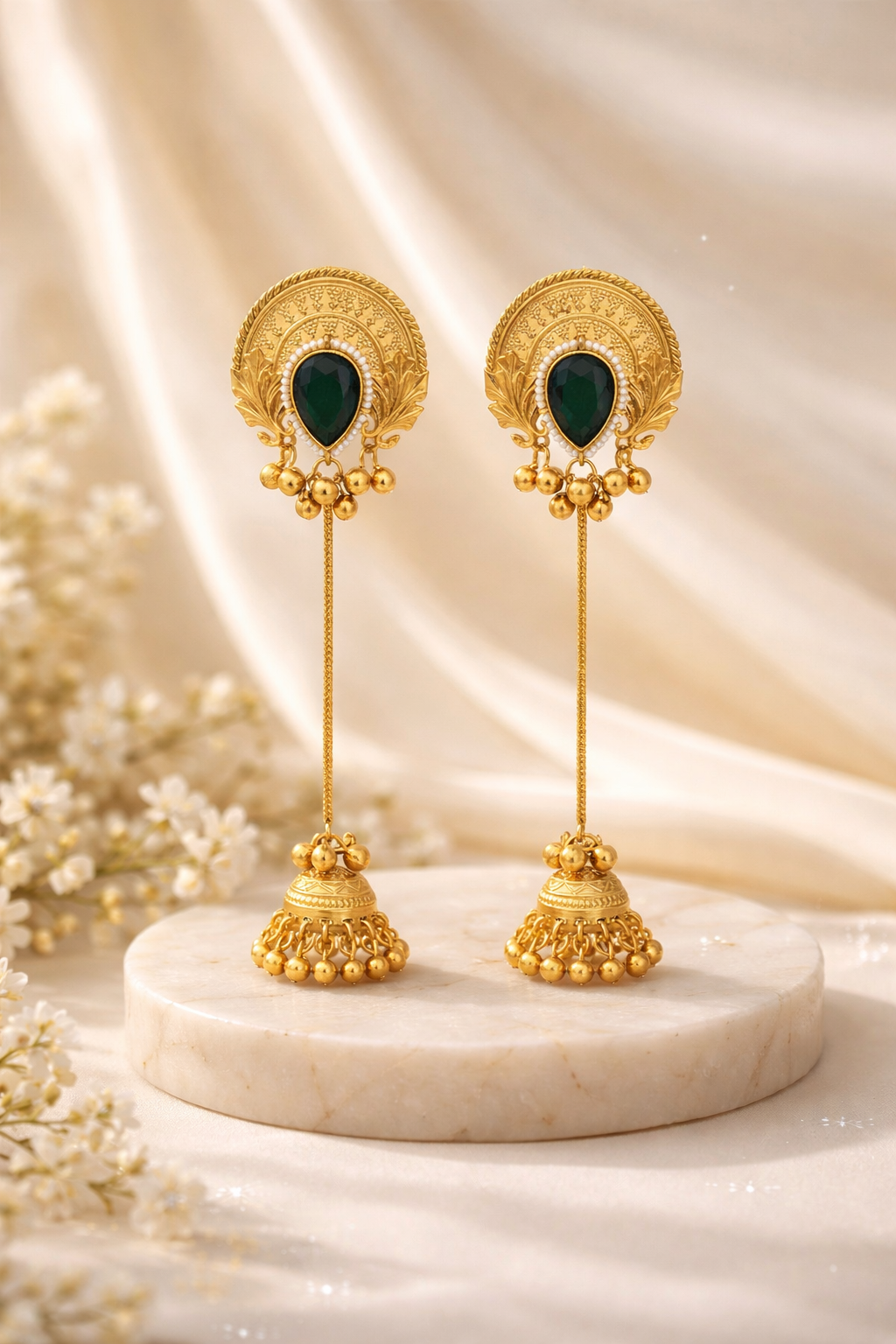 Zareen Noor Kashmiri Jhumka Earrings