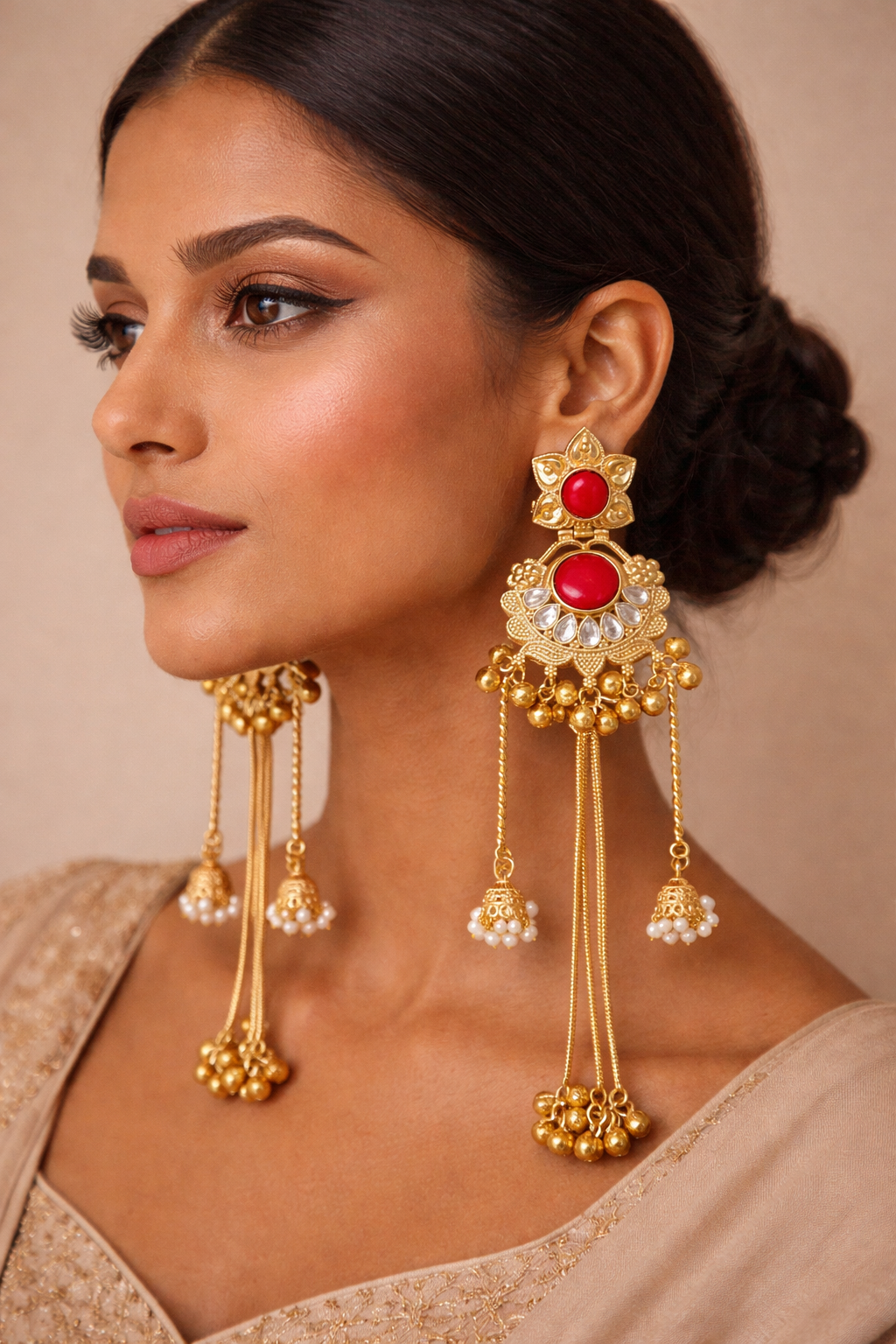 Rivaah Noor Tassel Earrings