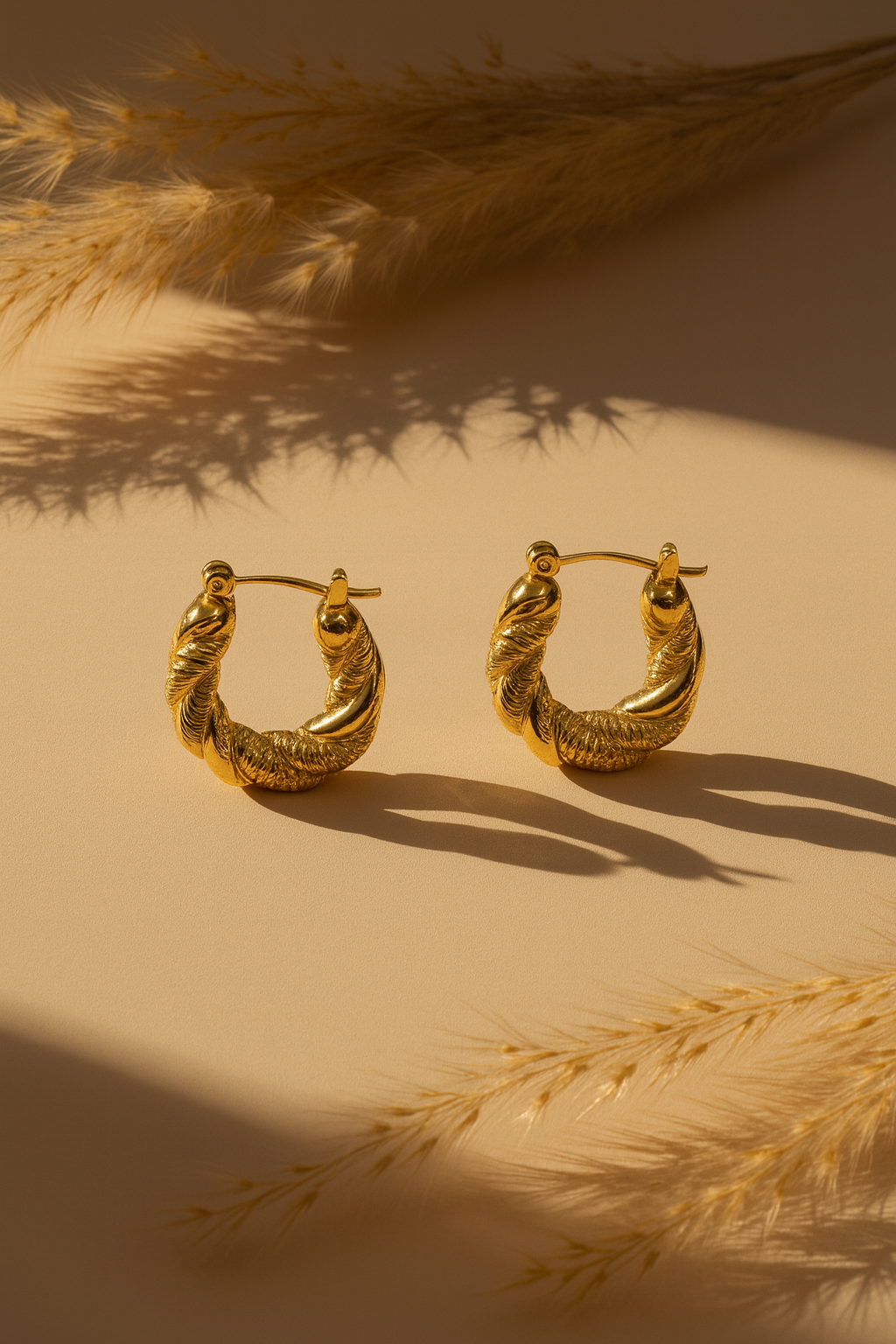 Braided Glow Hoops