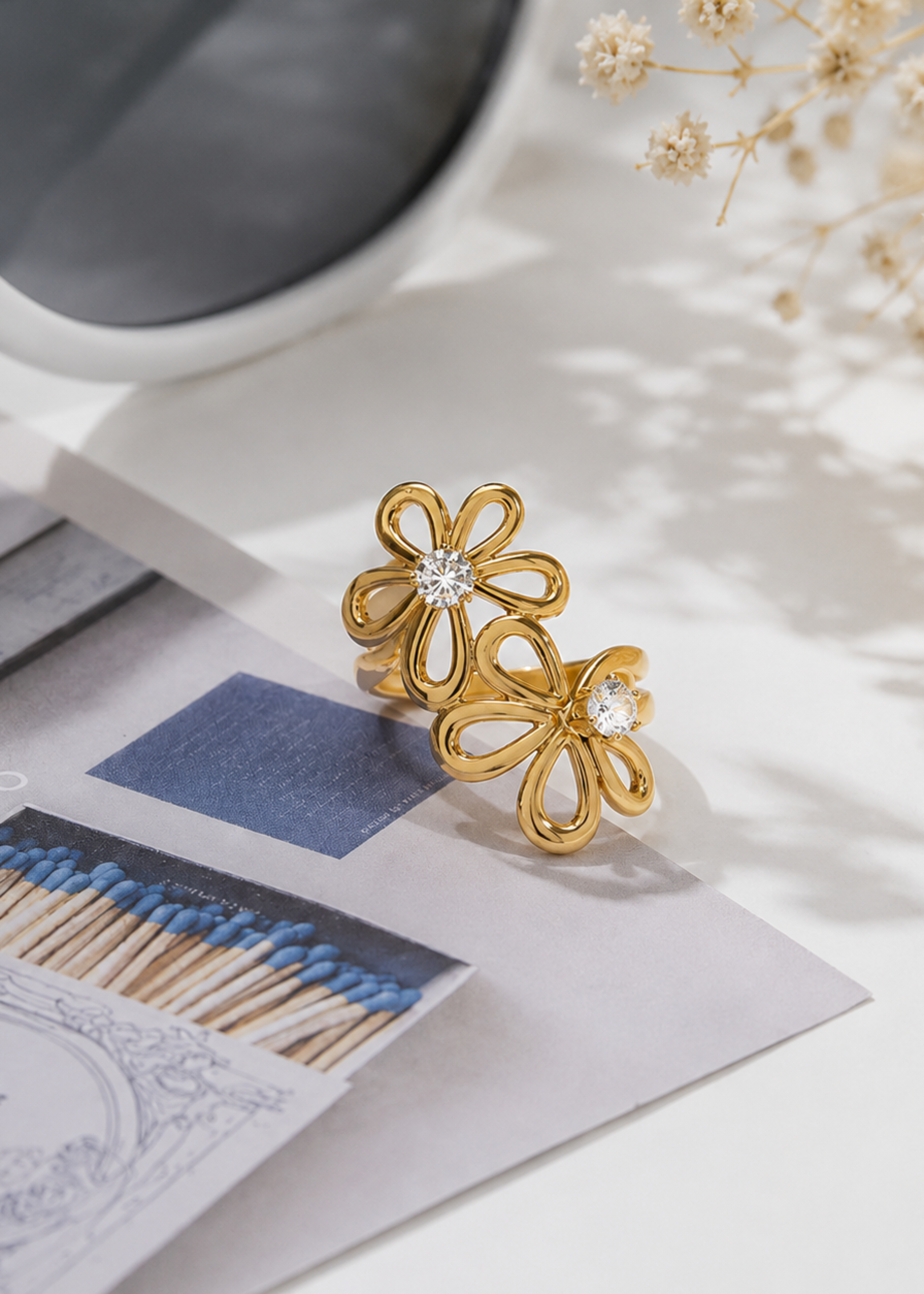 Bloomette Duo Ring
