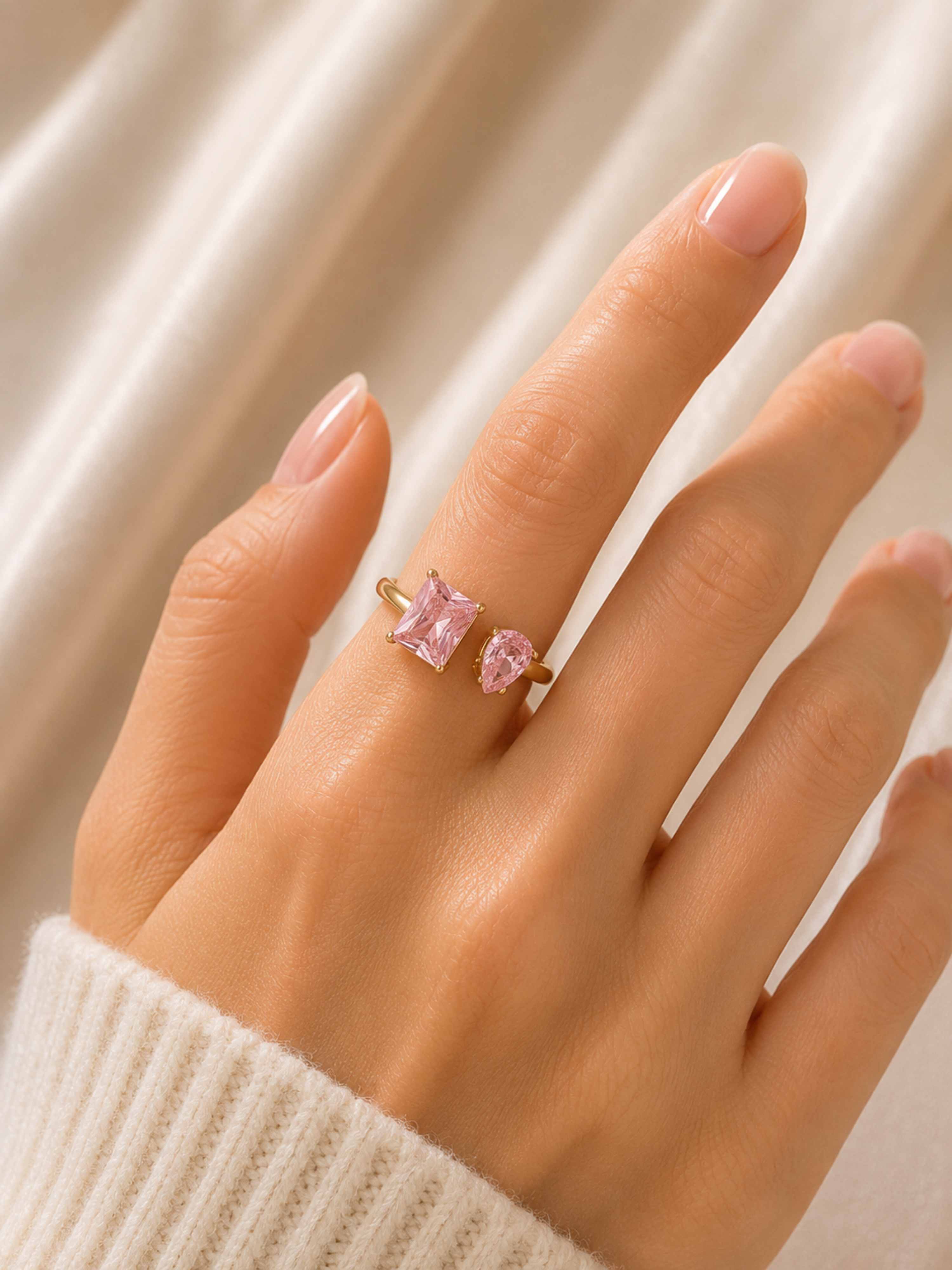 Blush Duo Ring