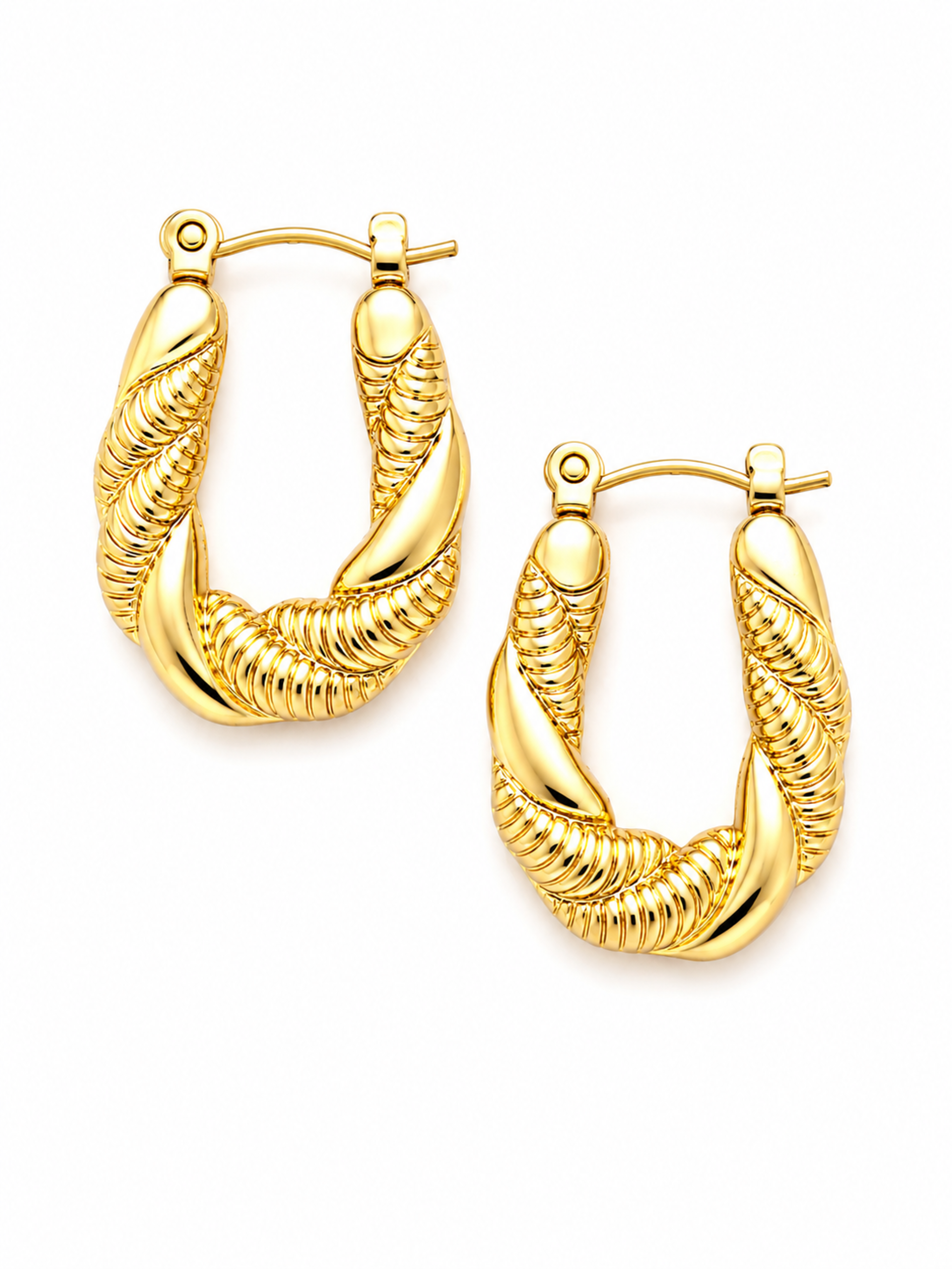 Braided Glow Hoops