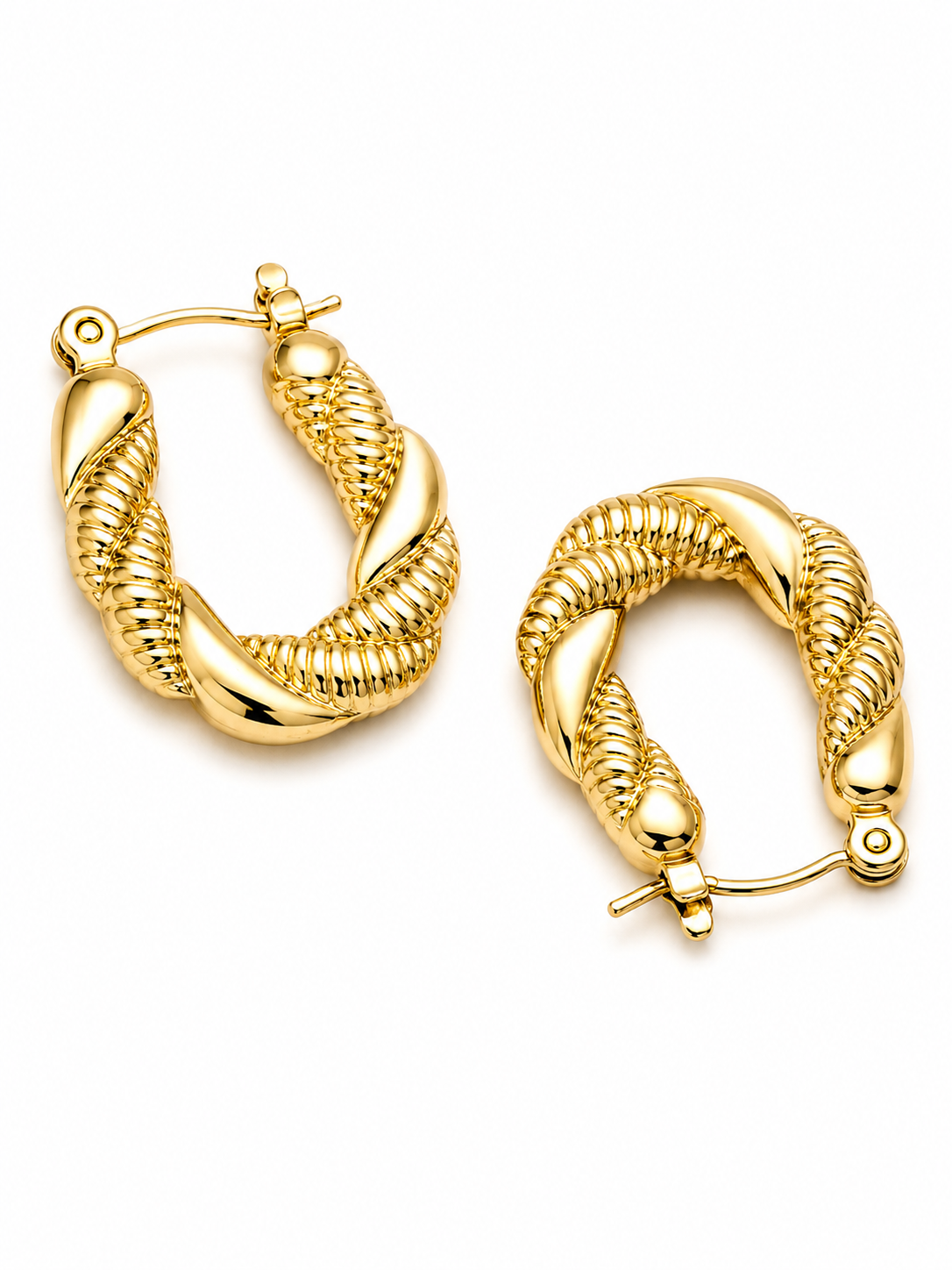Braided Glow Hoops