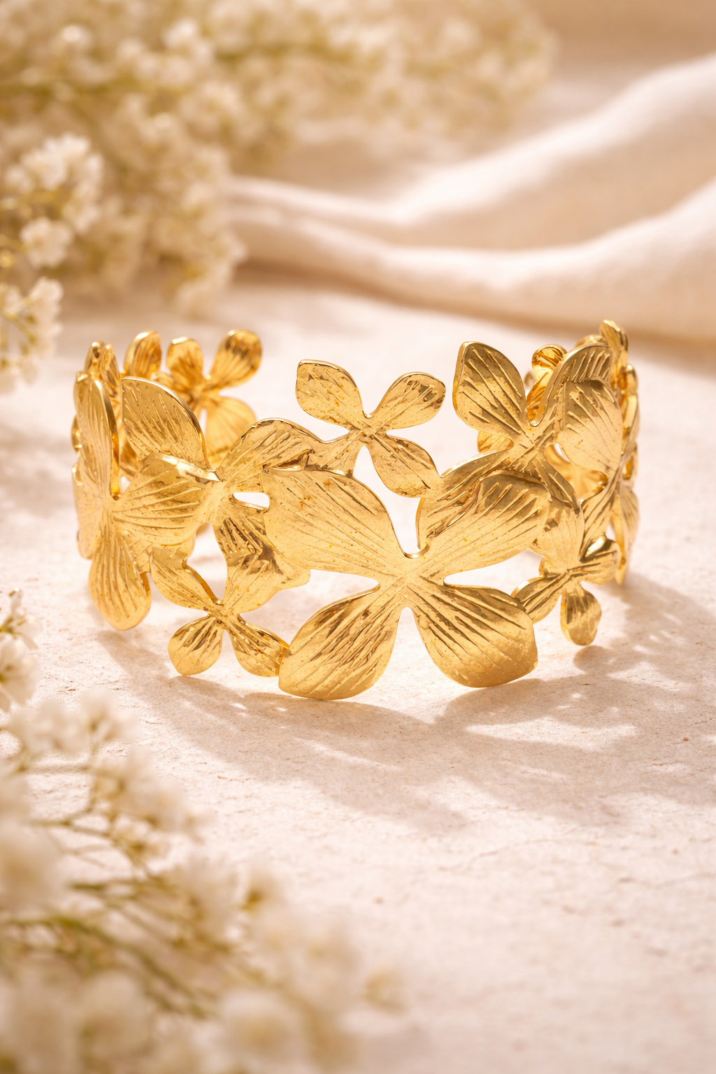 Pure Bloom Statement Cuff