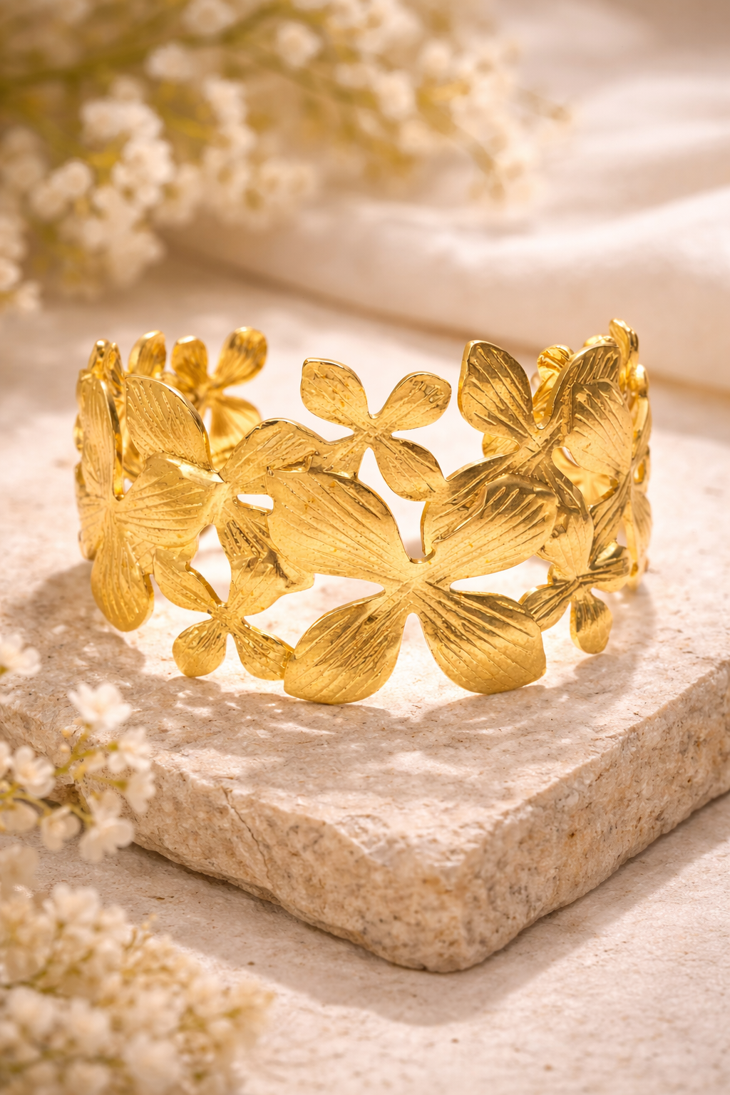 Pure Bloom Statement Cuff